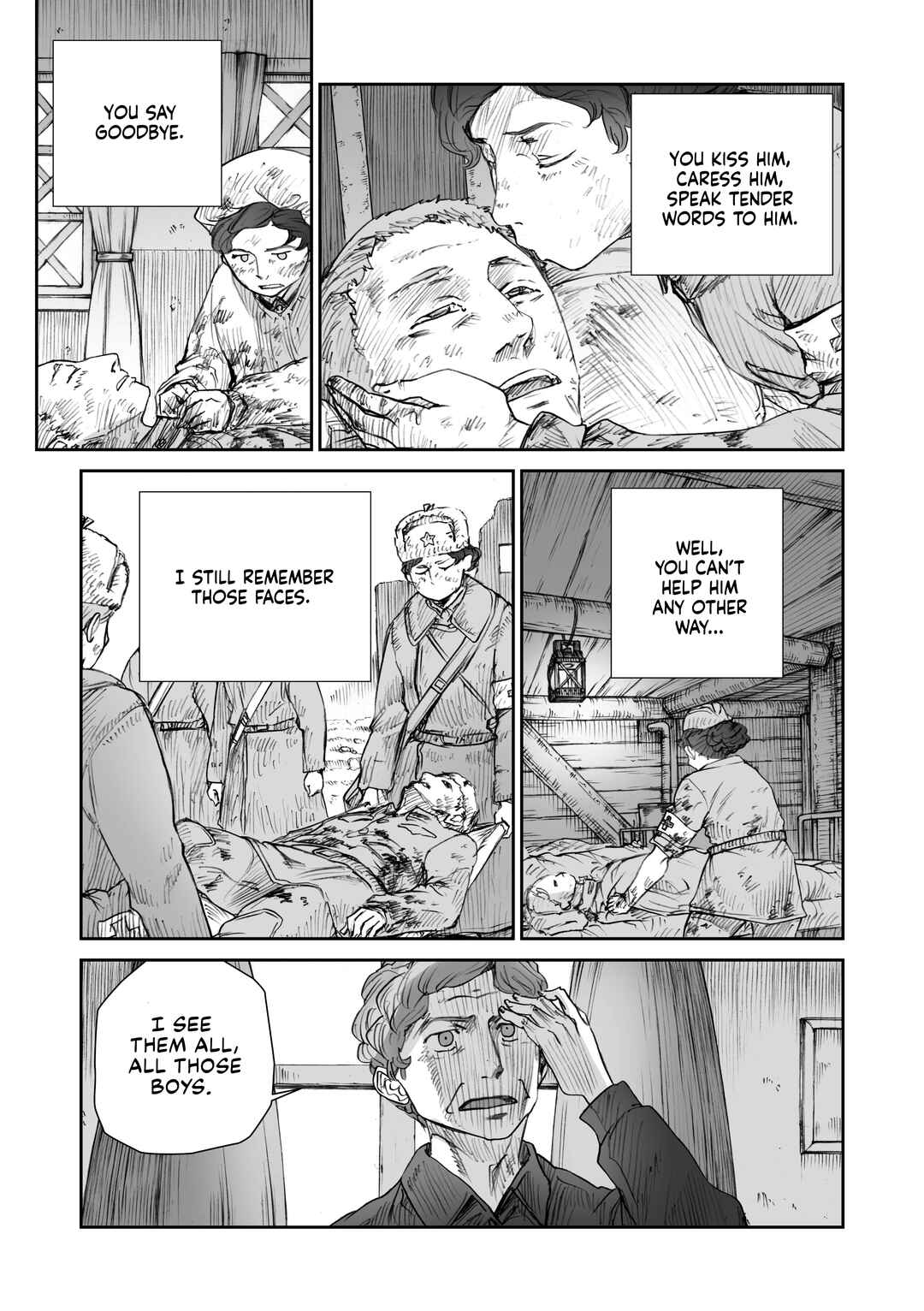 Page 14 Chapter 16.2 Sensou wa Onna no Kao wo Shiteinai