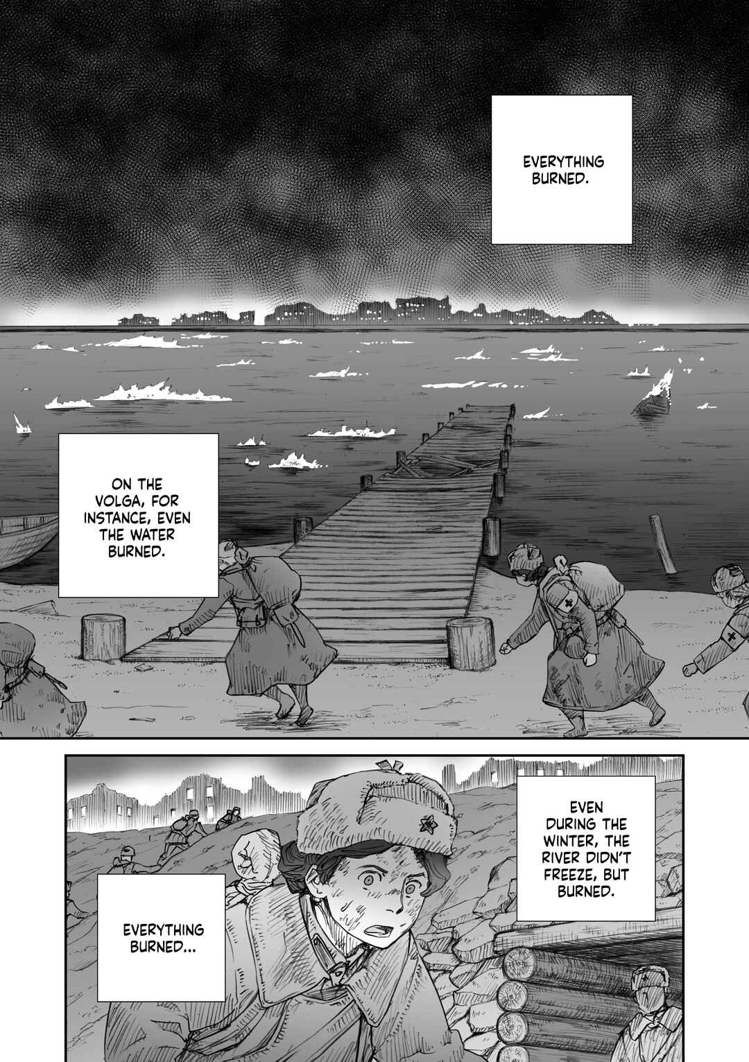 Page 6 Chapter 16.2 Sensou wa Onna no Kao wo Shiteinai