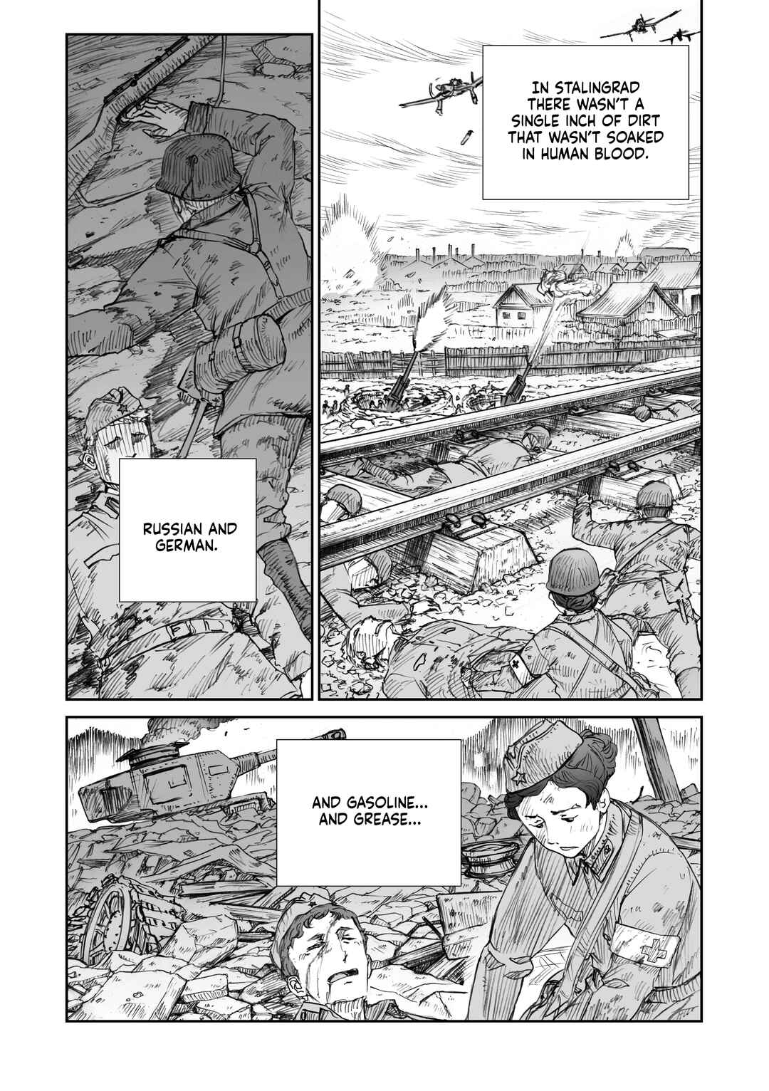 Page 7 Chapter 16.2 Sensou wa Onna no Kao wo Shiteinai