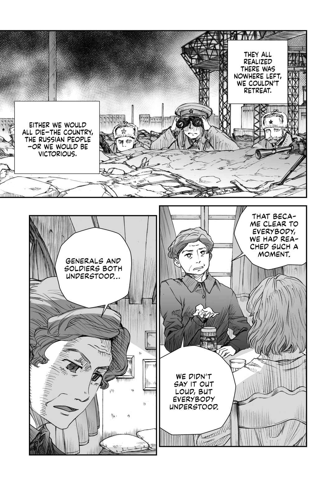 Page 8 Chapter 16.2 Sensou wa Onna no Kao wo Shiteinai