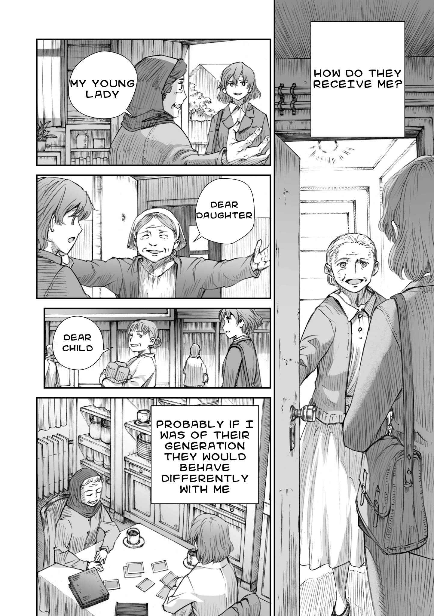 Page 8 Chapter 13 Sensou wa Onna no Kao wo Shiteinai