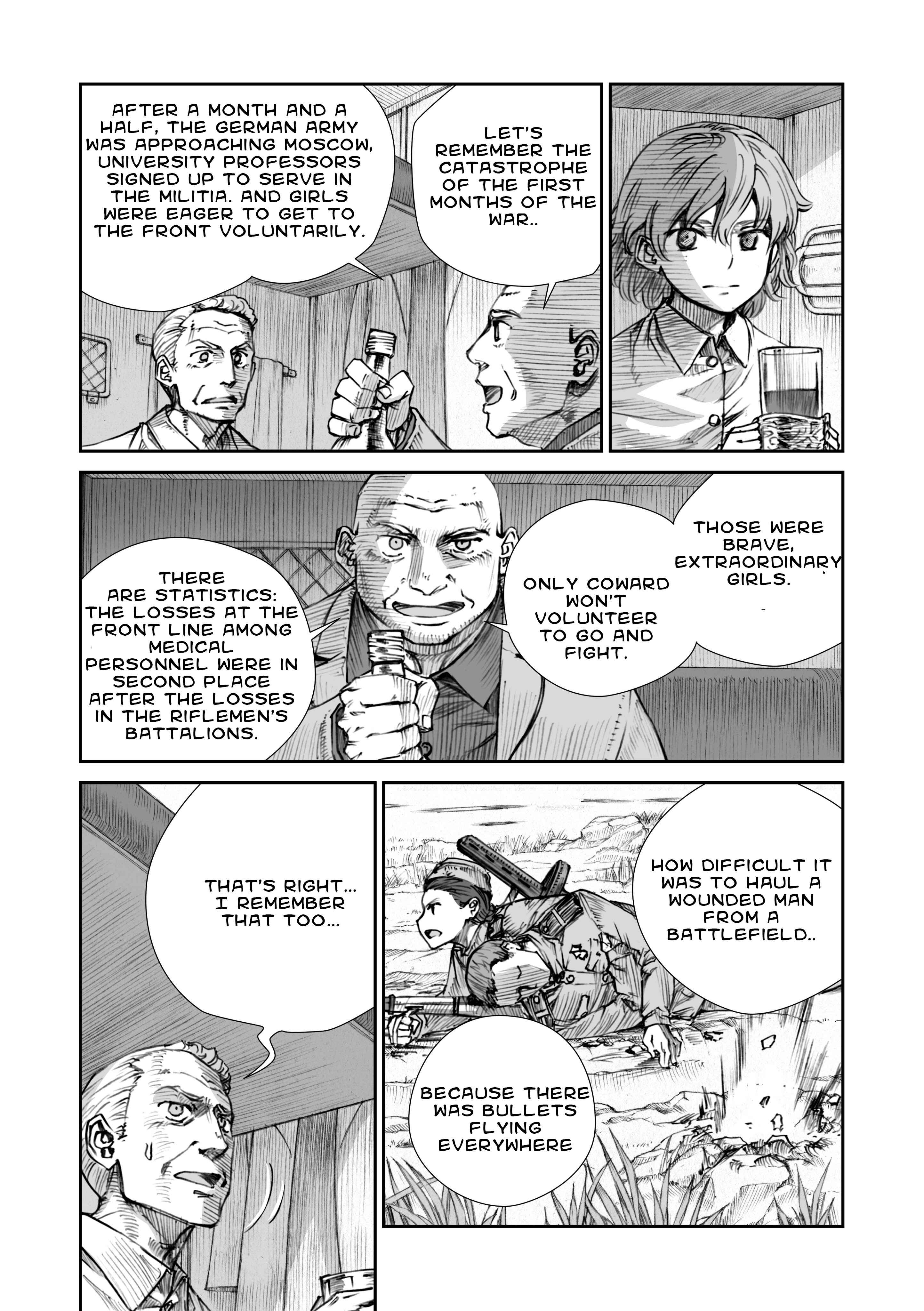 Page 12 Chapter 10 Sensou wa Onna no Kao wo Shiteinai