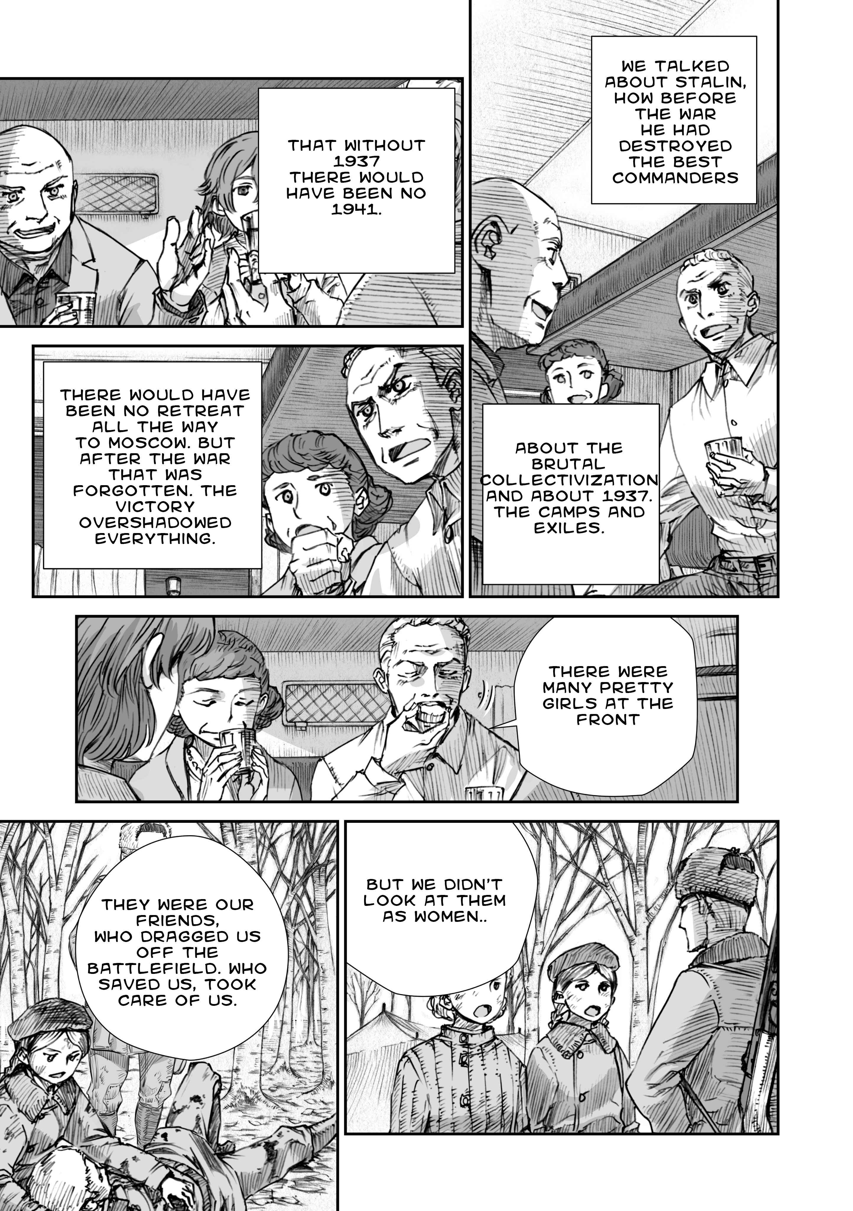 Page 15 Chapter 10 Sensou wa Onna no Kao wo Shiteinai
