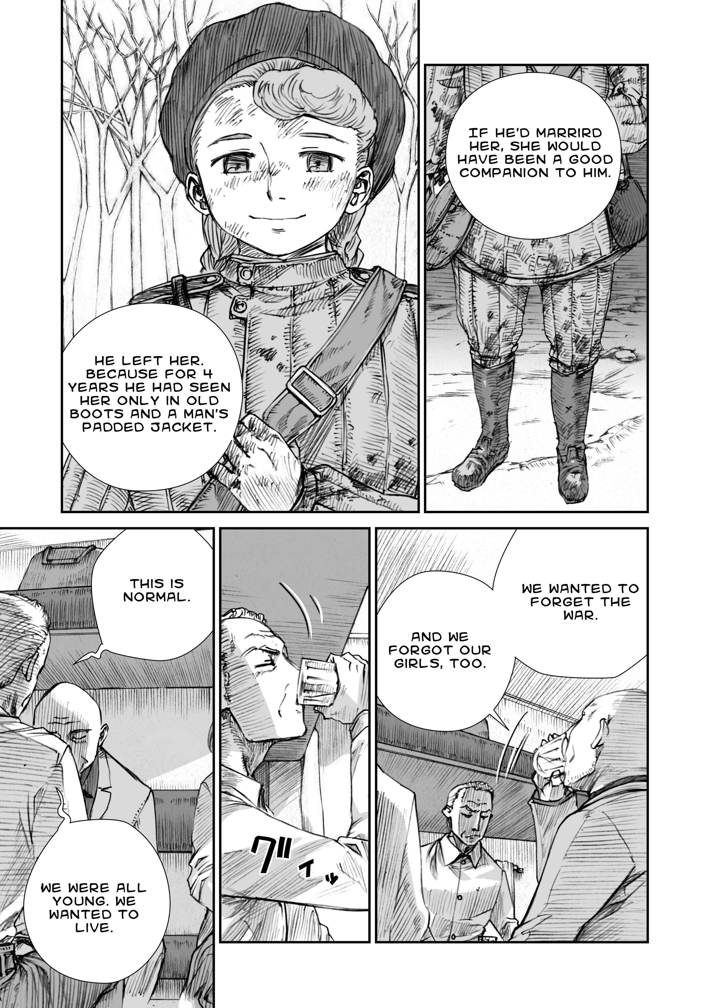 Page 19 Chapter 10 Sensou wa Onna no Kao wo Shiteinai