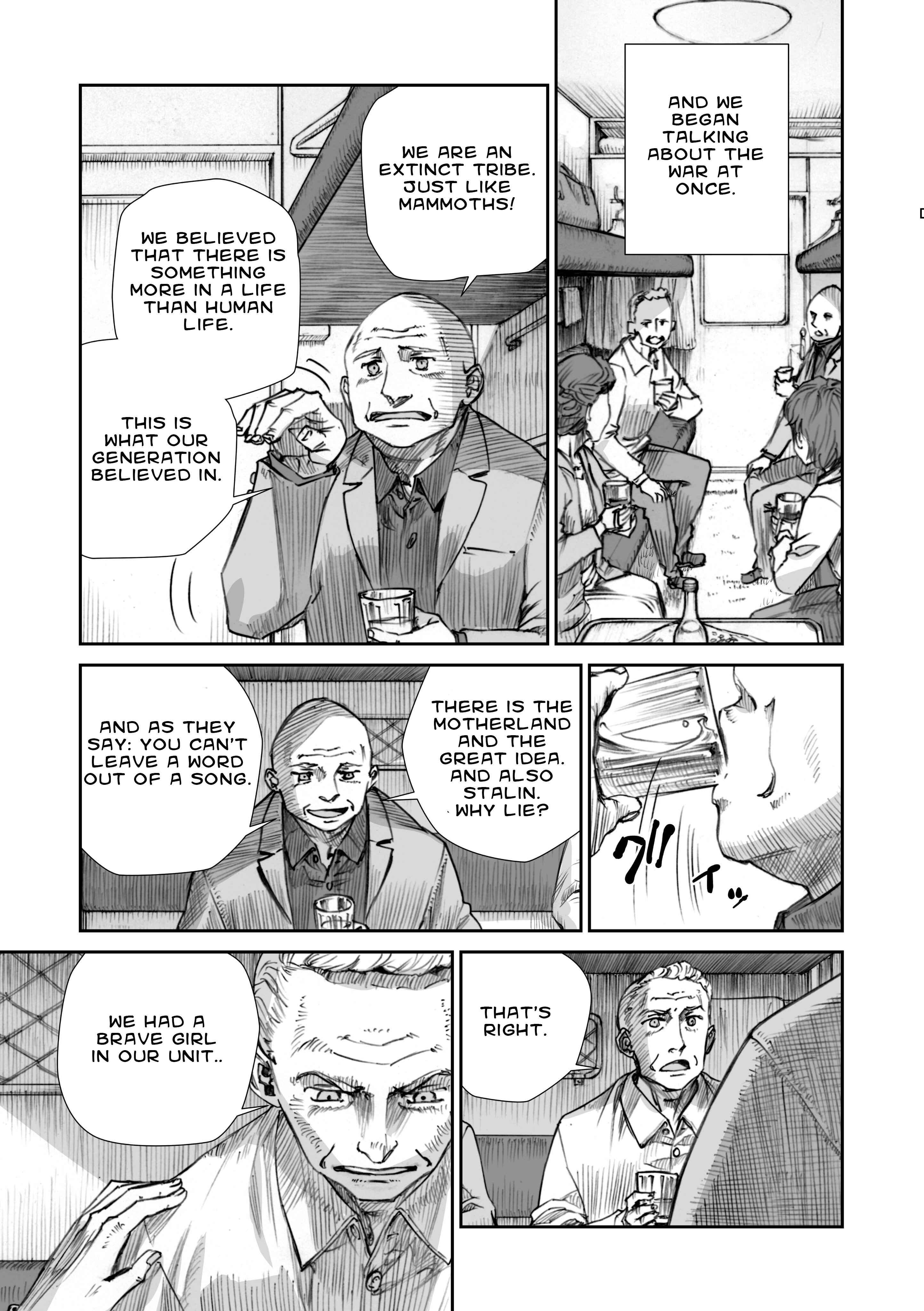 Page 7 Chapter 10 Sensou wa Onna no Kao wo Shiteinai
