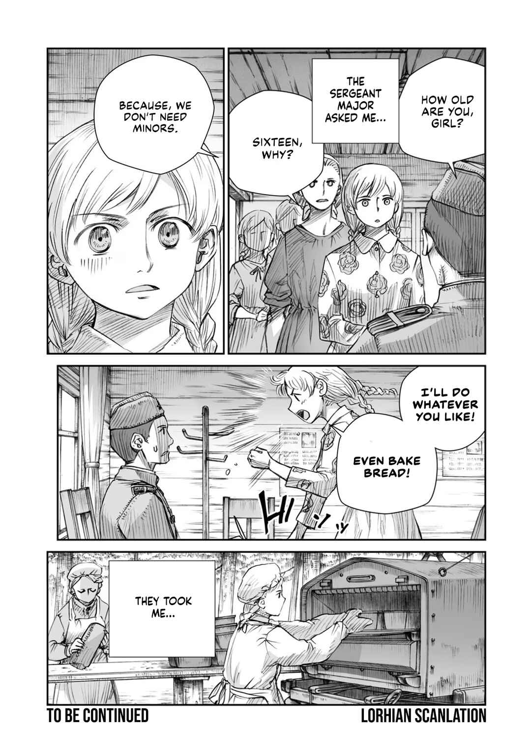 Page 13 Chapter 24 Sensou wa Onna no Kao wo Shiteinai