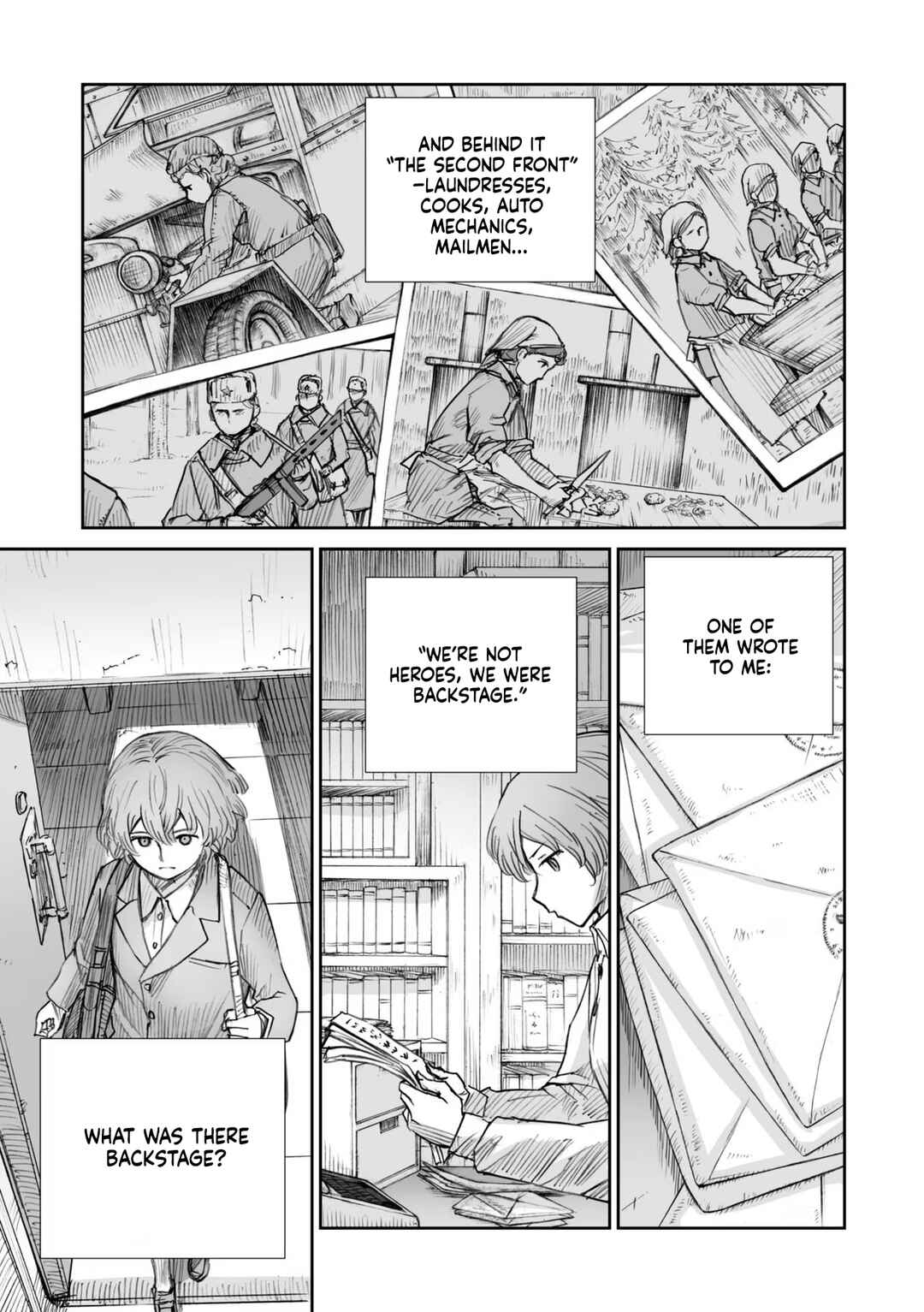 Page 5 Chapter 24 Sensou wa Onna no Kao wo Shiteinai