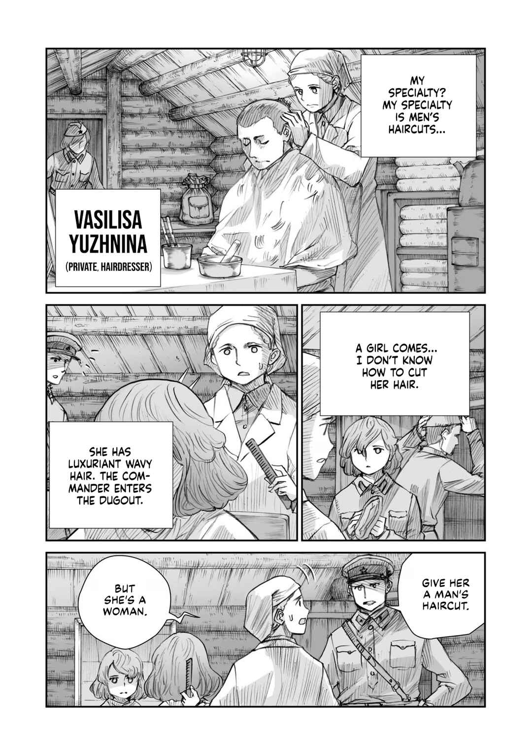Page 6 Chapter 24 Sensou wa Onna no Kao wo Shiteinai