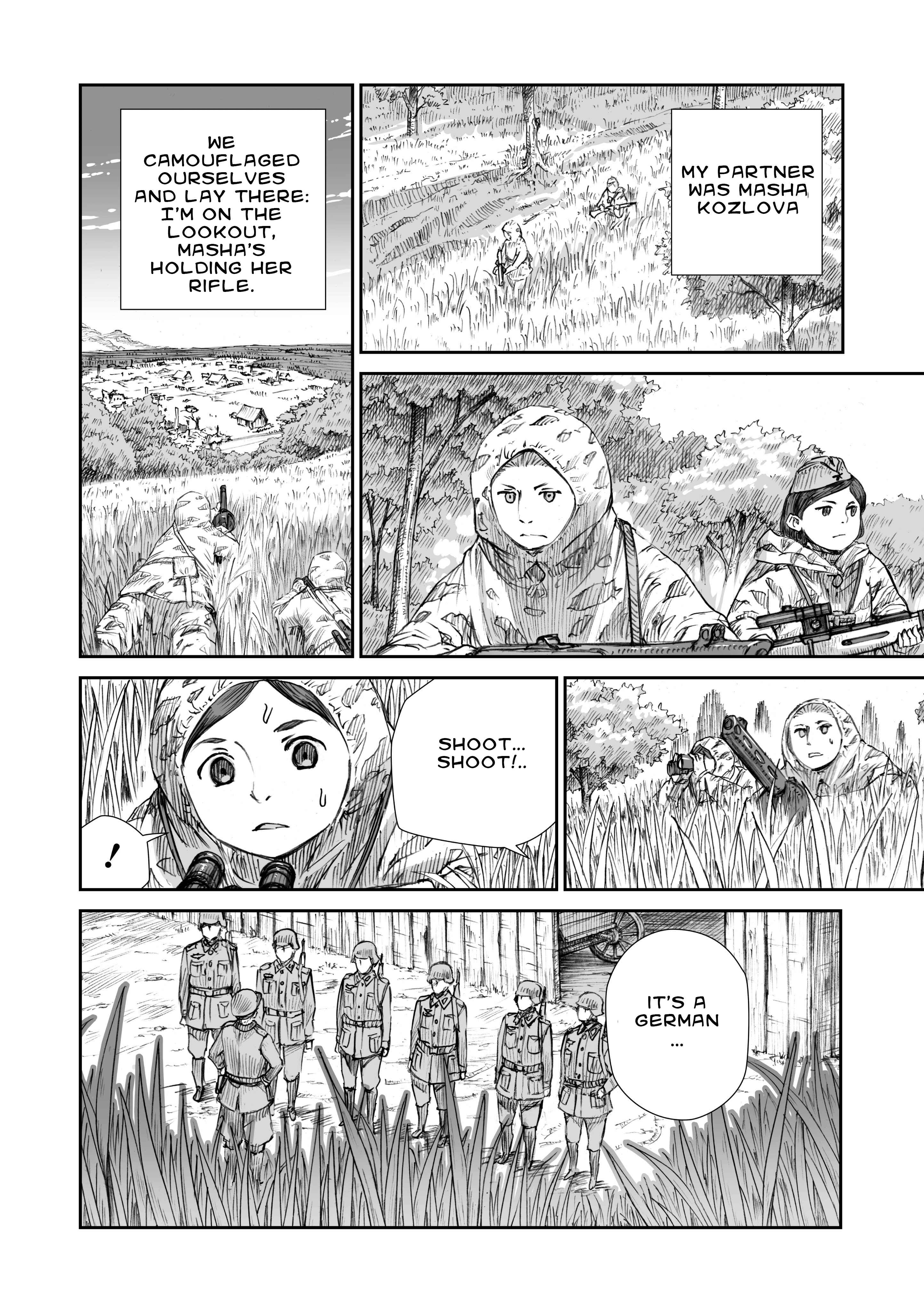 Page 12 Chapter 9.2 Sensou wa Onna no Kao wo Shiteinai
