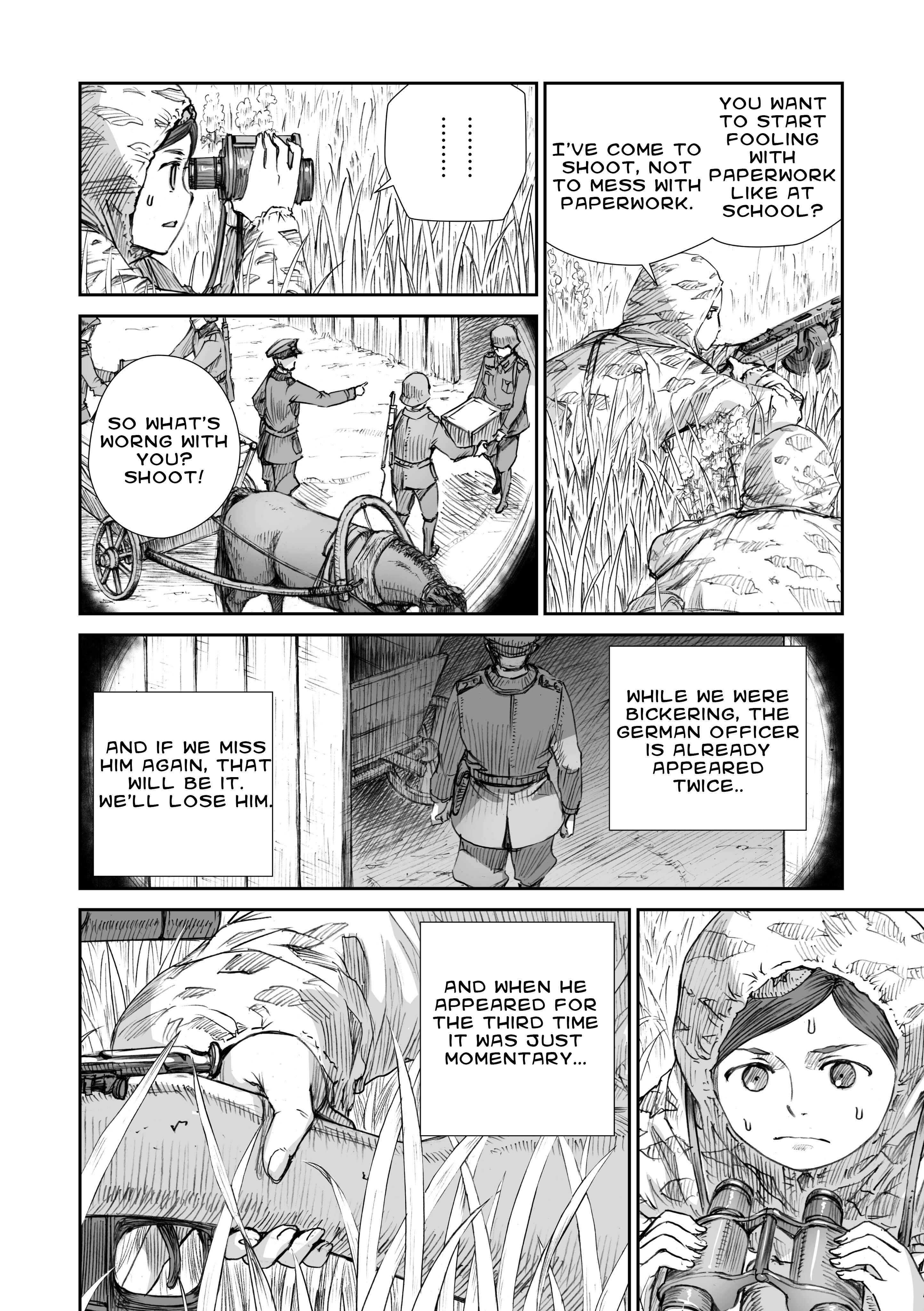 Page 14 Chapter 9.2 Sensou wa Onna no Kao wo Shiteinai