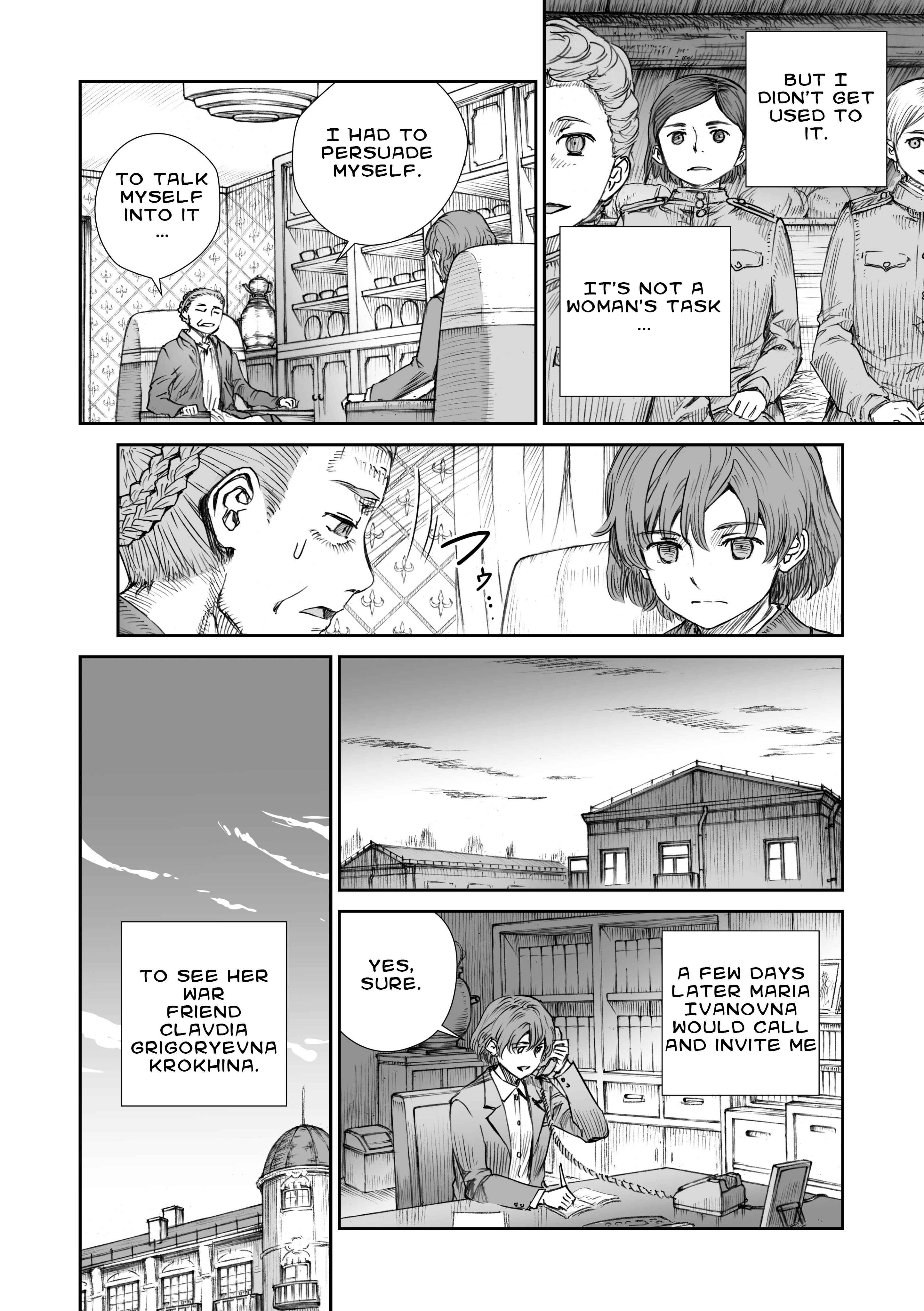 Page 20 Chapter 9.2 Sensou wa Onna no Kao wo Shiteinai