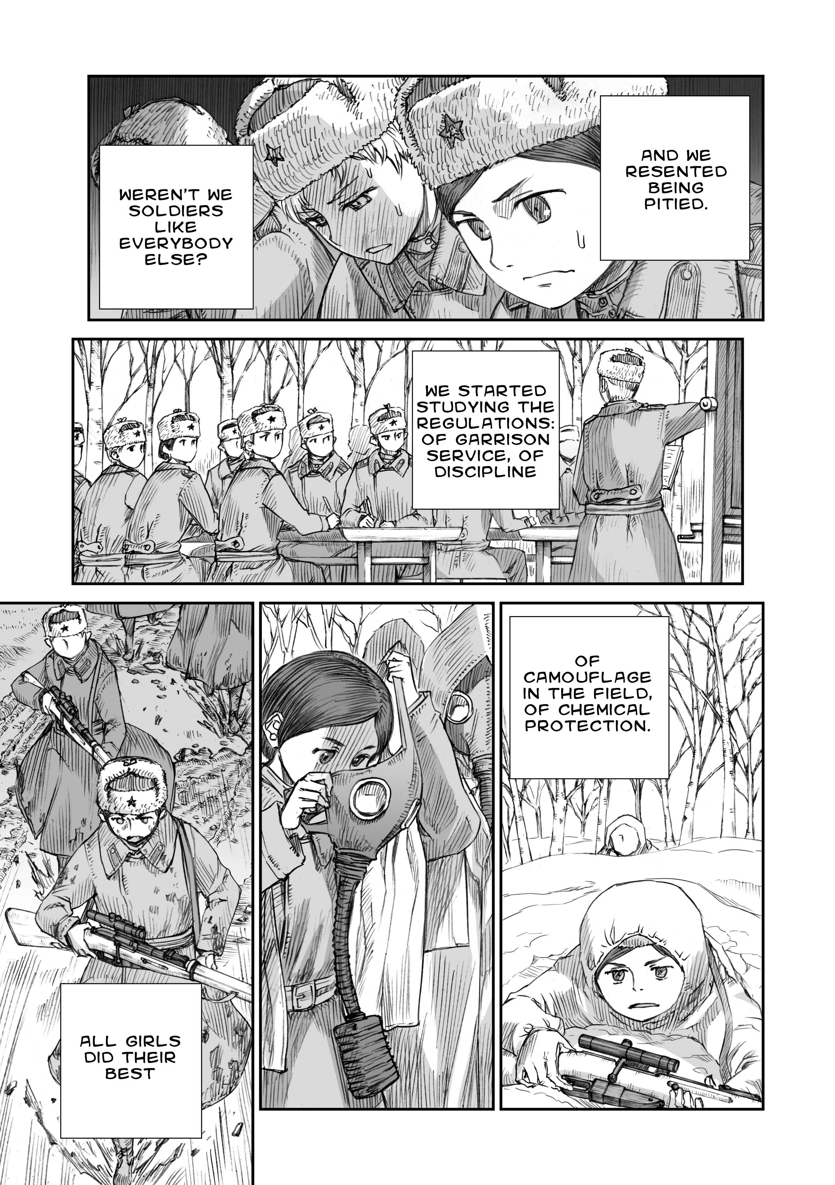 Page 5 Chapter 9.2 Sensou wa Onna no Kao wo Shiteinai