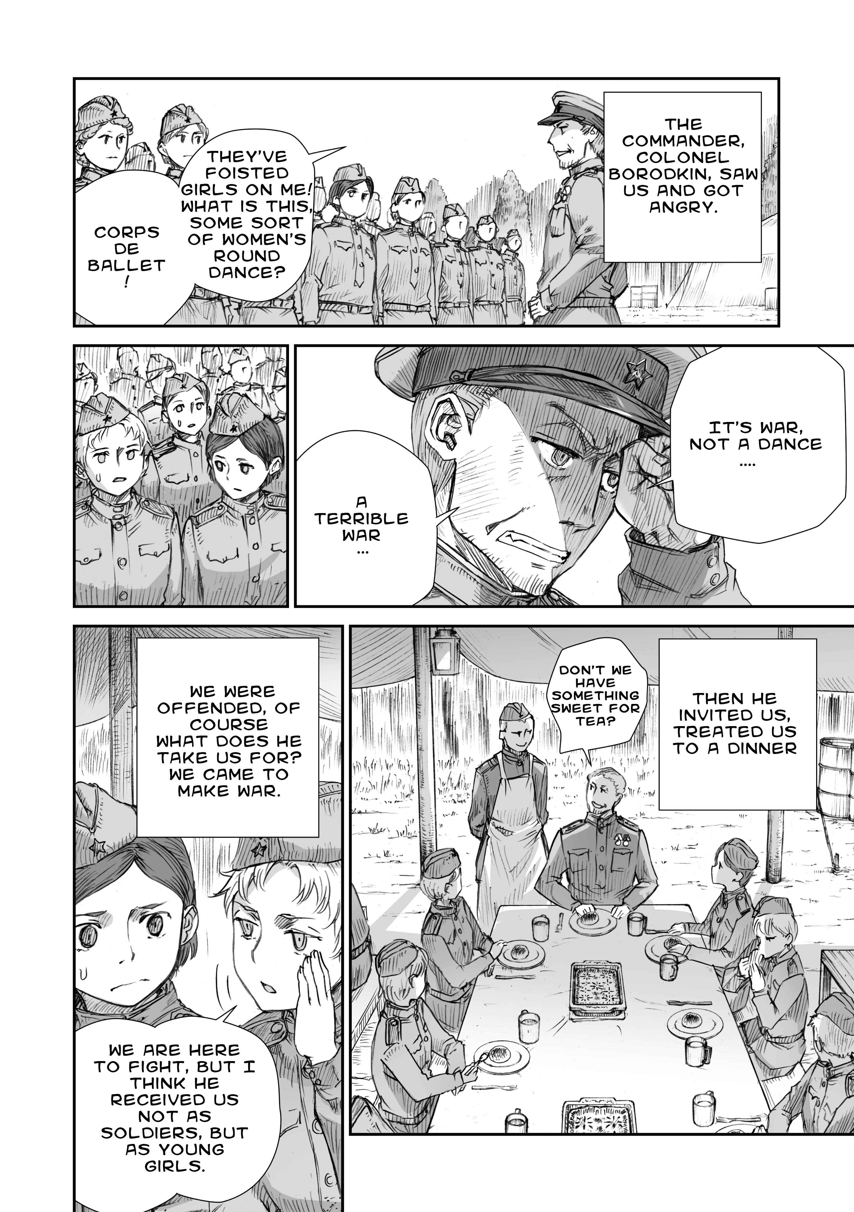 Page 8 Chapter 9.2 Sensou wa Onna no Kao wo Shiteinai