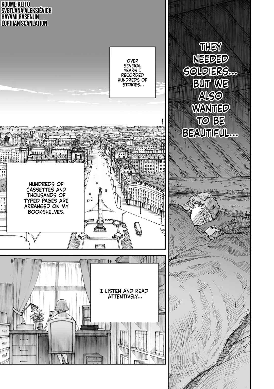 Page 3 Chapter 26 Sensou wa Onna no Kao wo Shiteinai