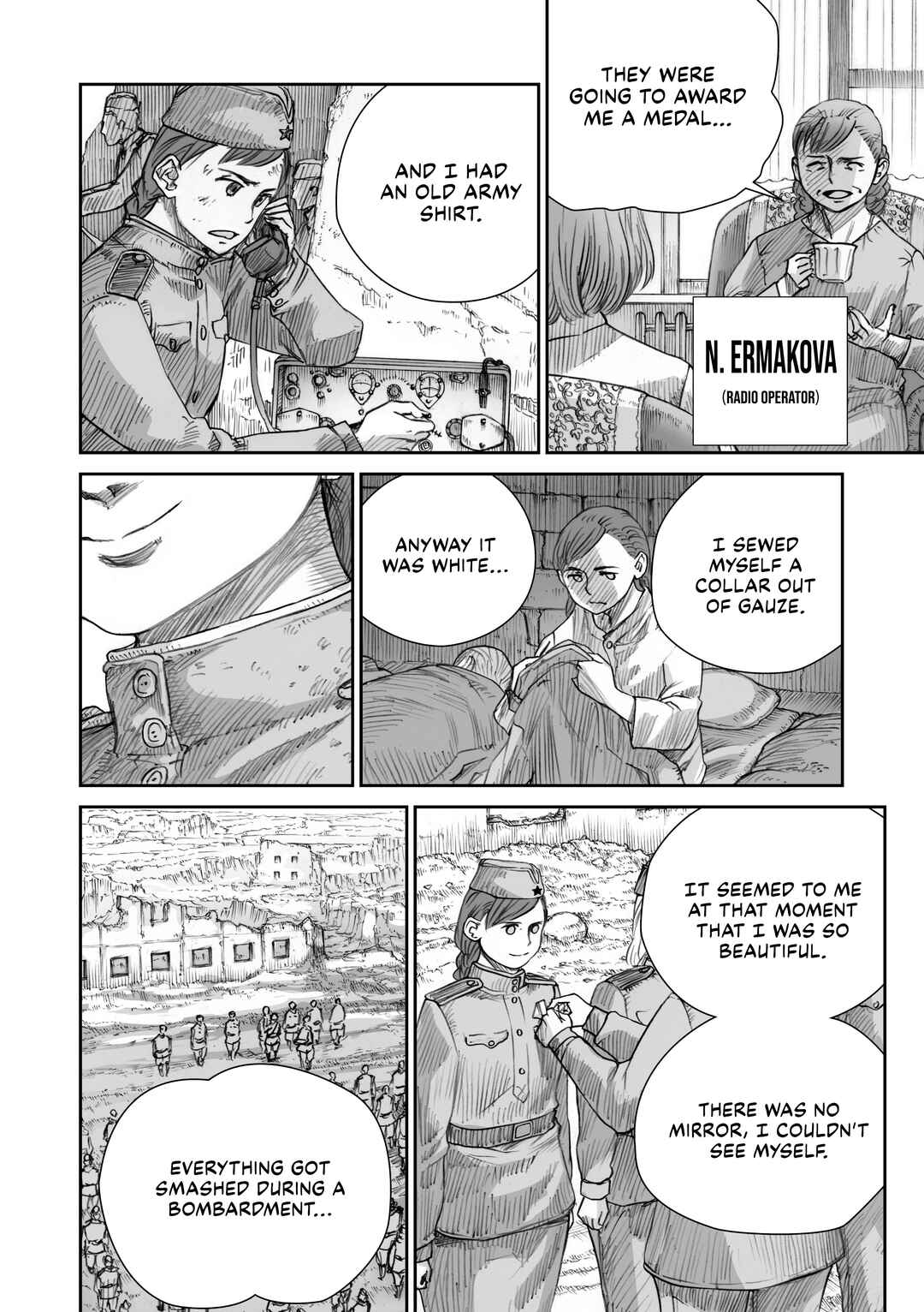 Page 6 Chapter 26 Sensou wa Onna no Kao wo Shiteinai