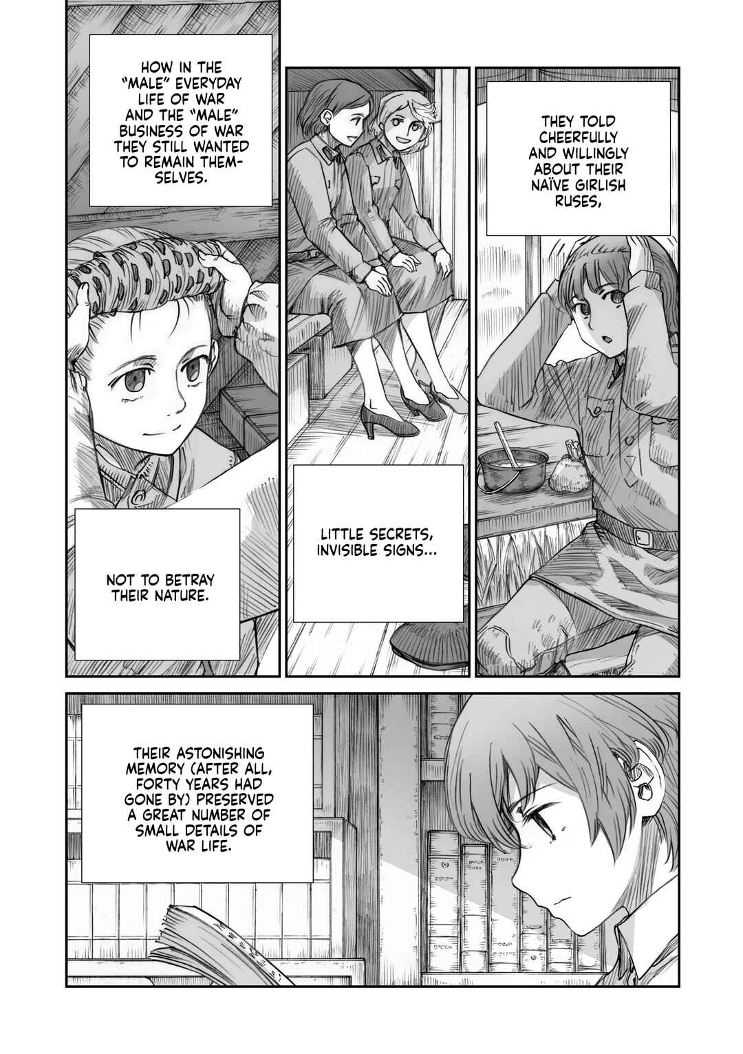 Page 7 Chapter 26 Sensou wa Onna no Kao wo Shiteinai