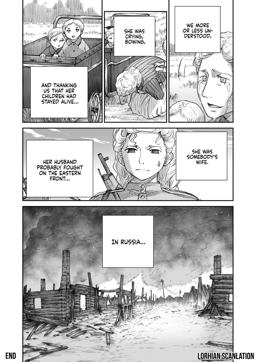 Page 11 Chapter 27 Sensou wa Onna no Kao wo Shiteinai