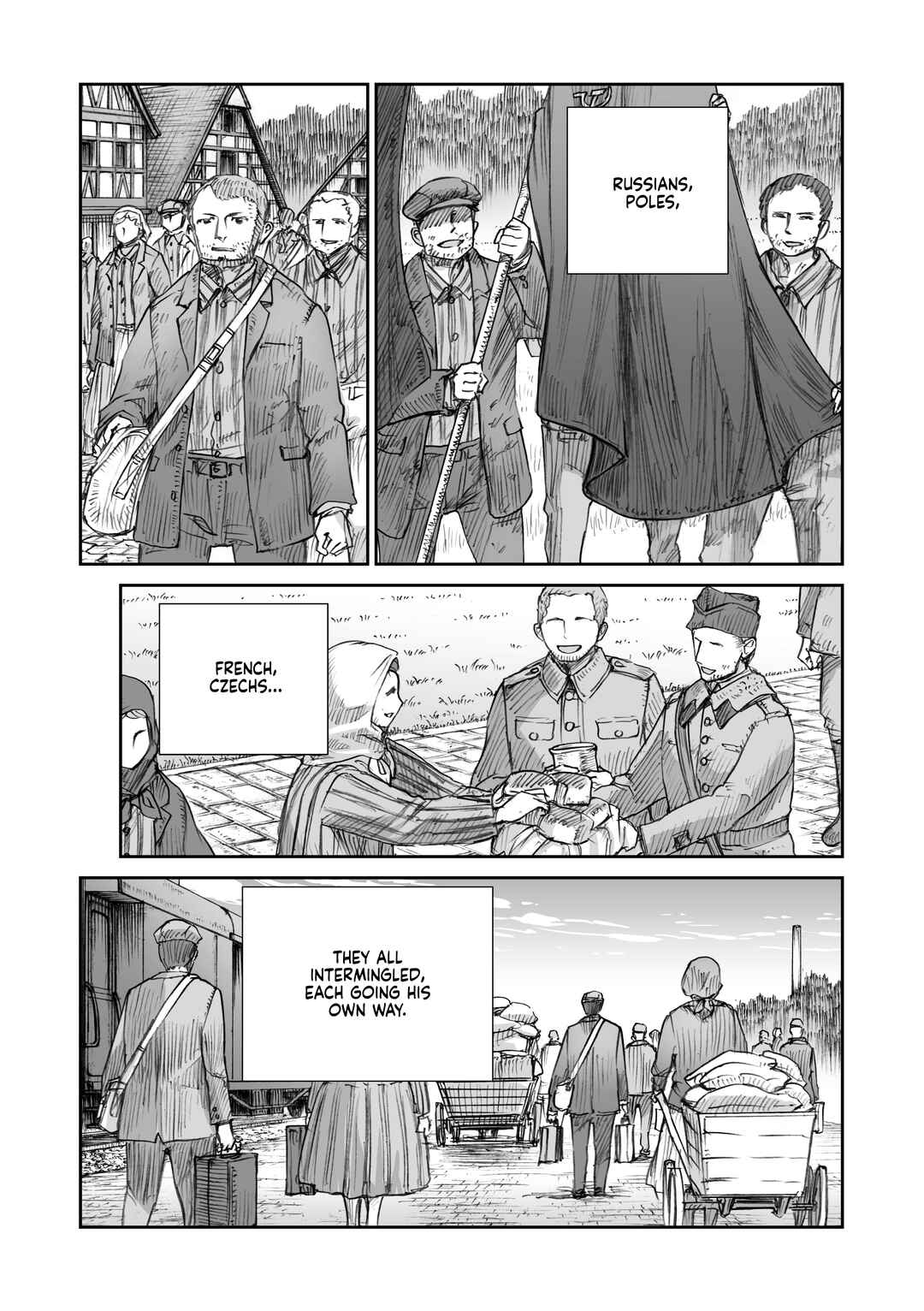 Page 4 Chapter 27 Sensou wa Onna no Kao wo Shiteinai