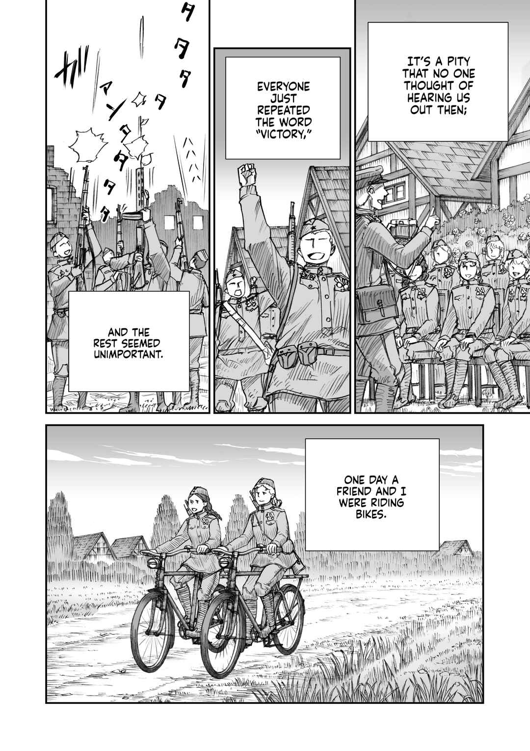Page 8 Chapter 27 Sensou wa Onna no Kao wo Shiteinai