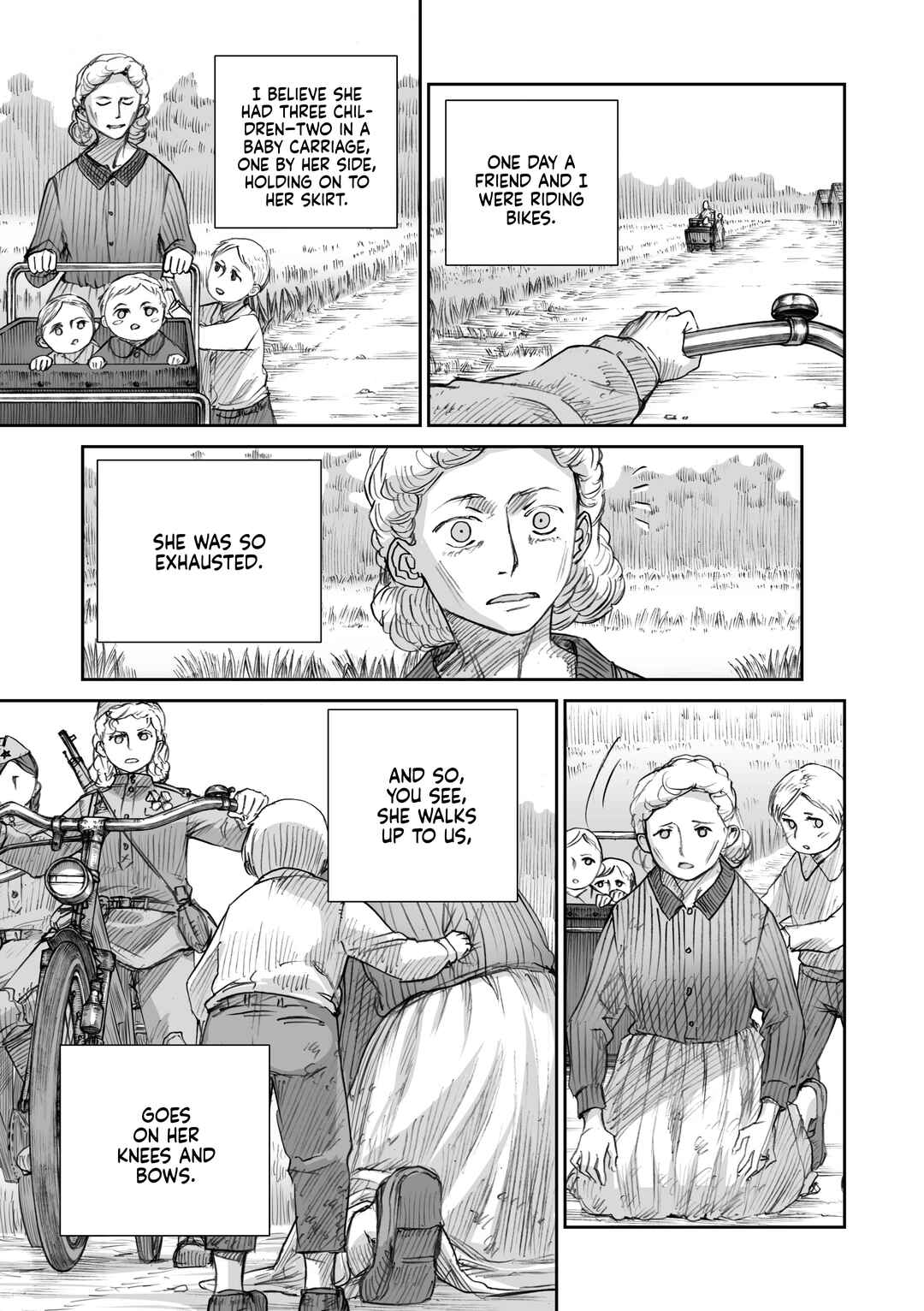 Page 9 Chapter 27 Sensou wa Onna no Kao wo Shiteinai