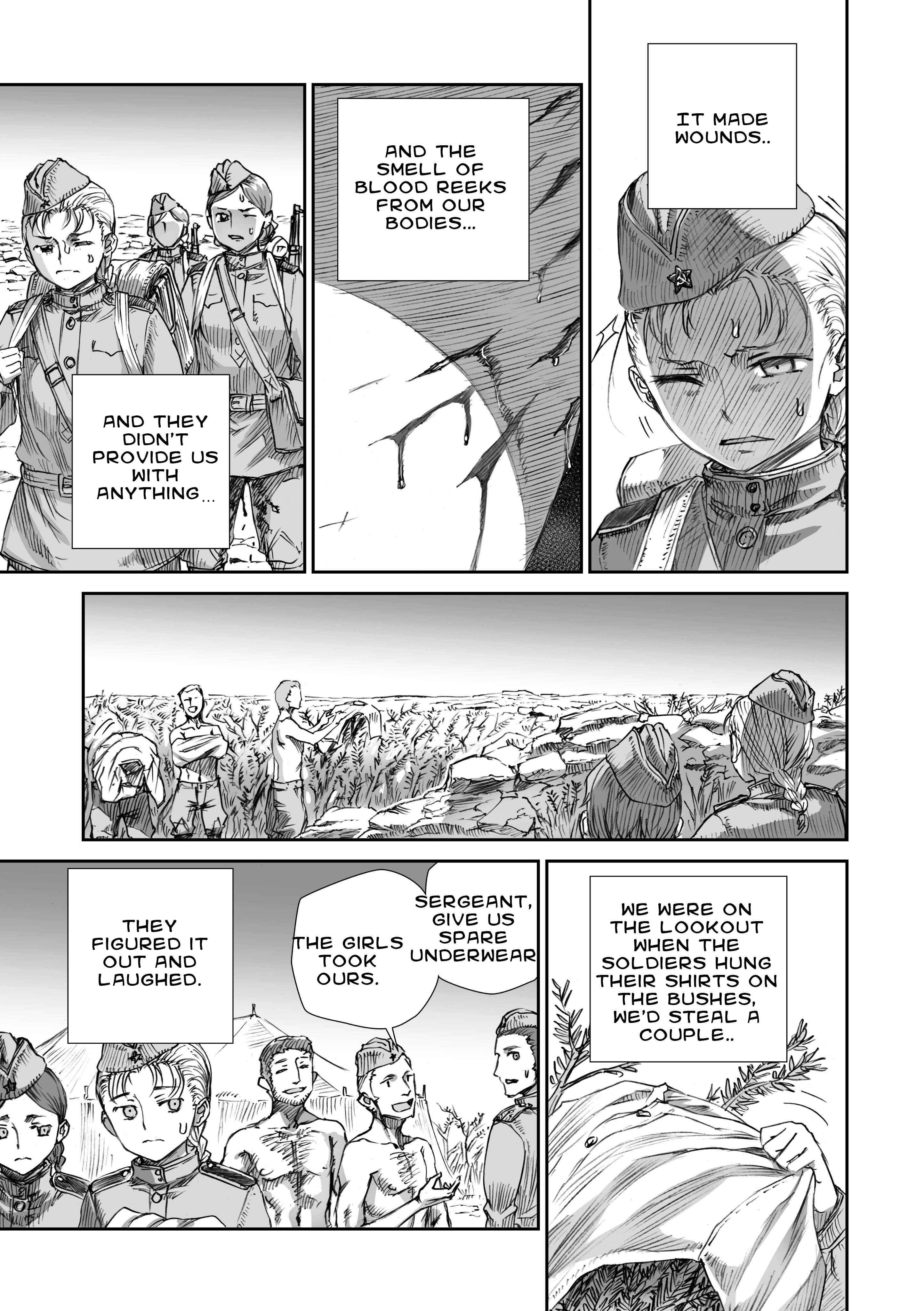 Page 11 Chapter 5 Sensou wa Onna no Kao wo Shiteinai
