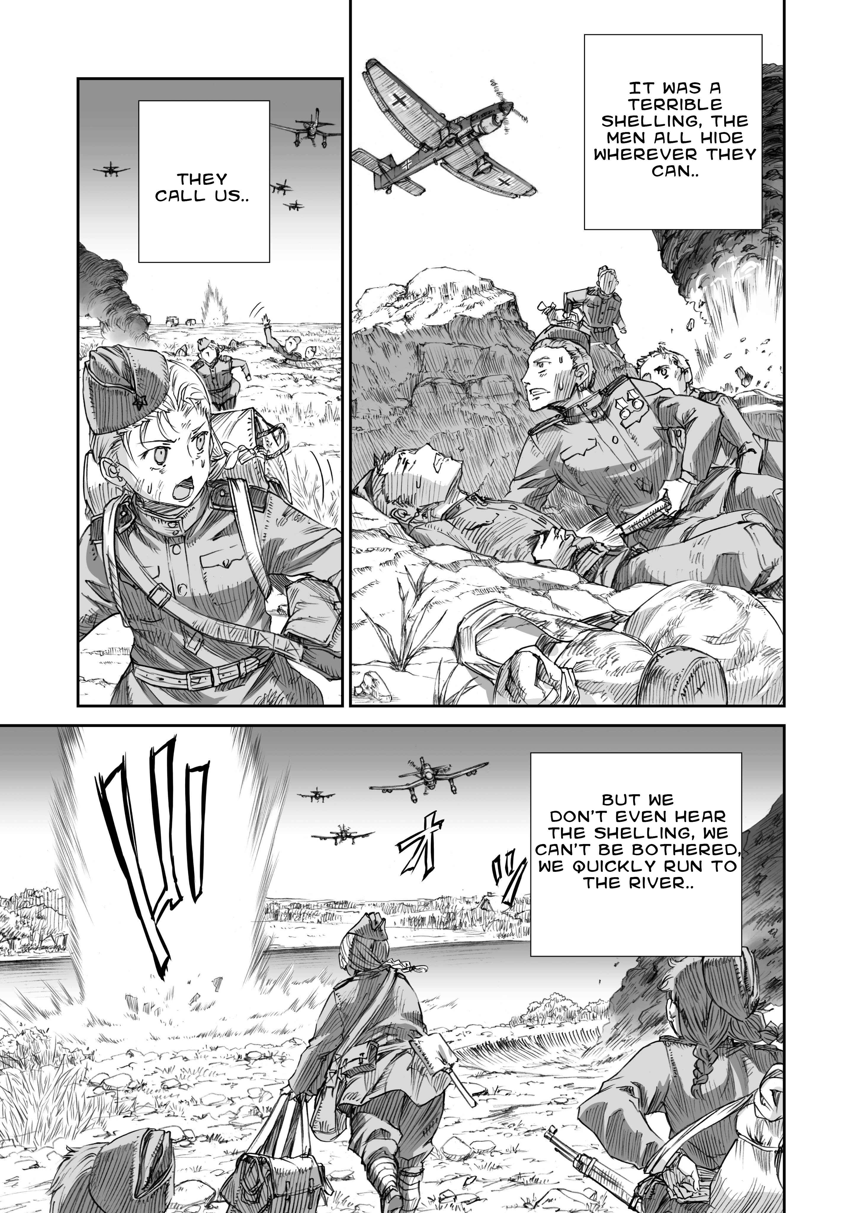 Page 13 Chapter 5 Sensou wa Onna no Kao wo Shiteinai