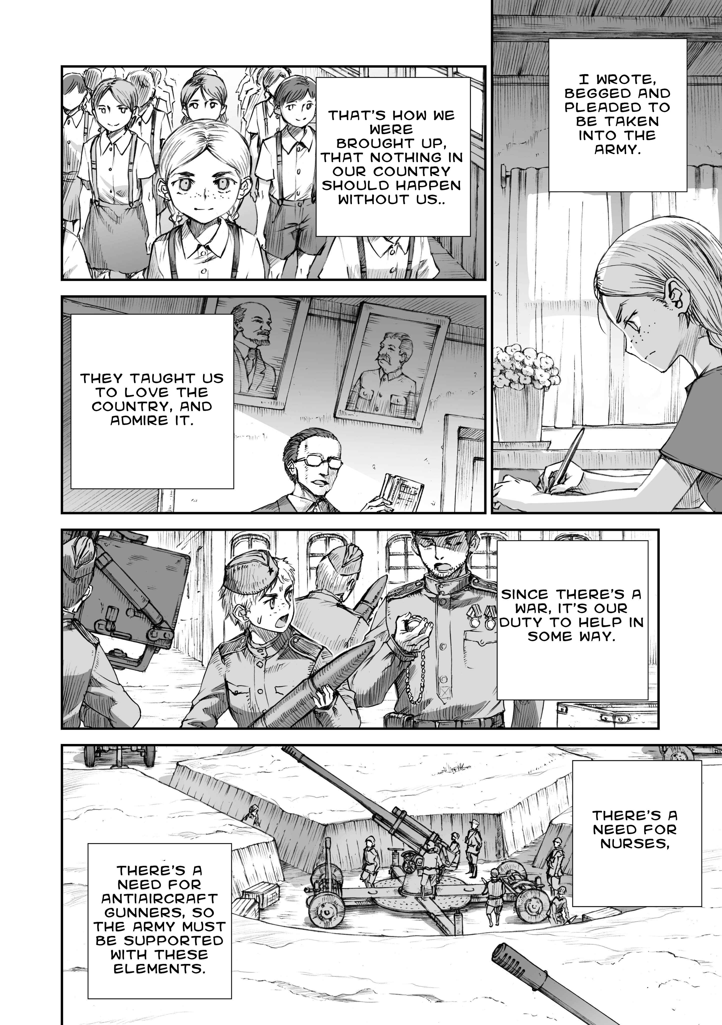 Page 4 Chapter 5 Sensou wa Onna no Kao wo Shiteinai