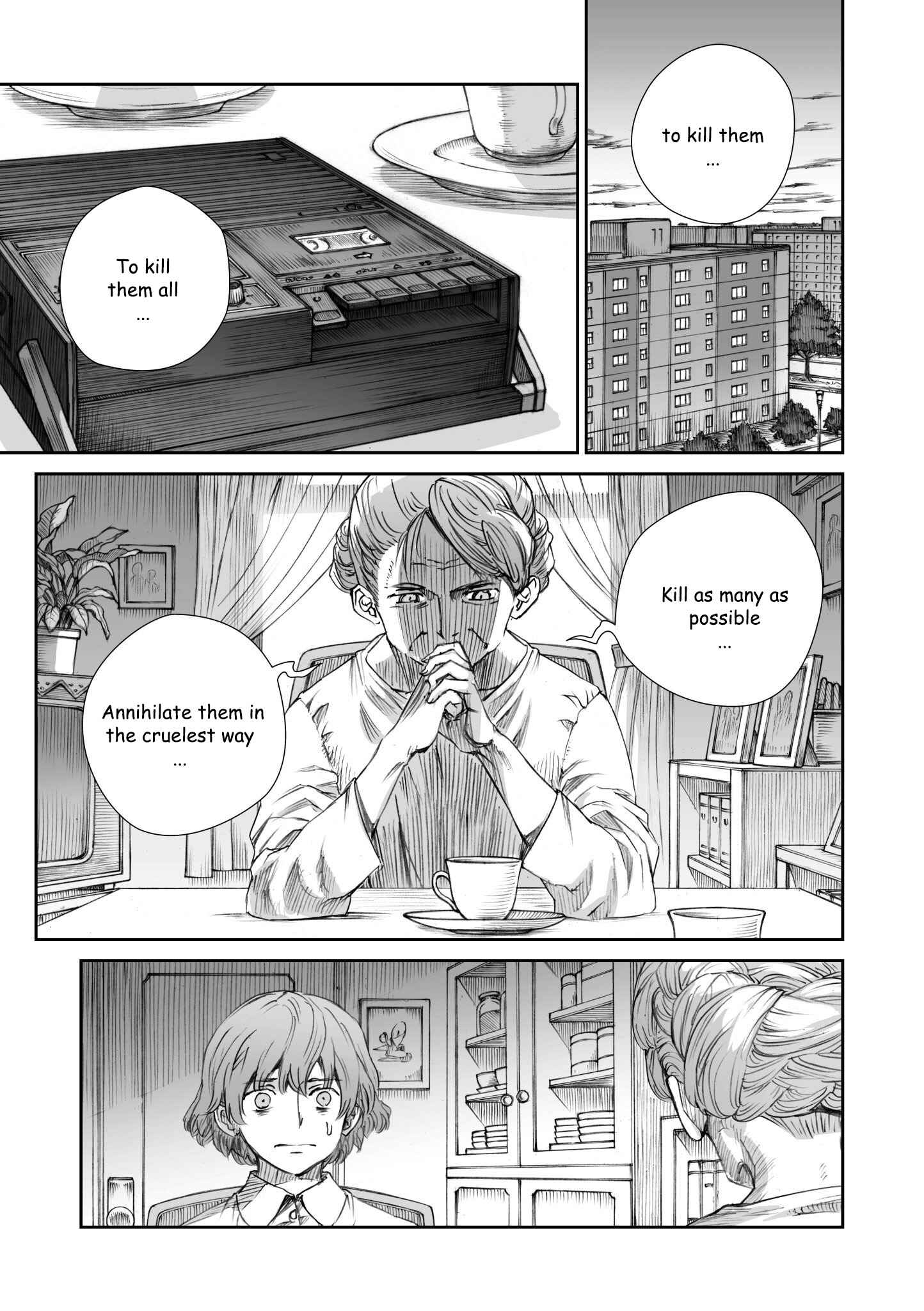 Page 11 Chapter 14 Sensou wa Onna no Kao wo Shiteinai