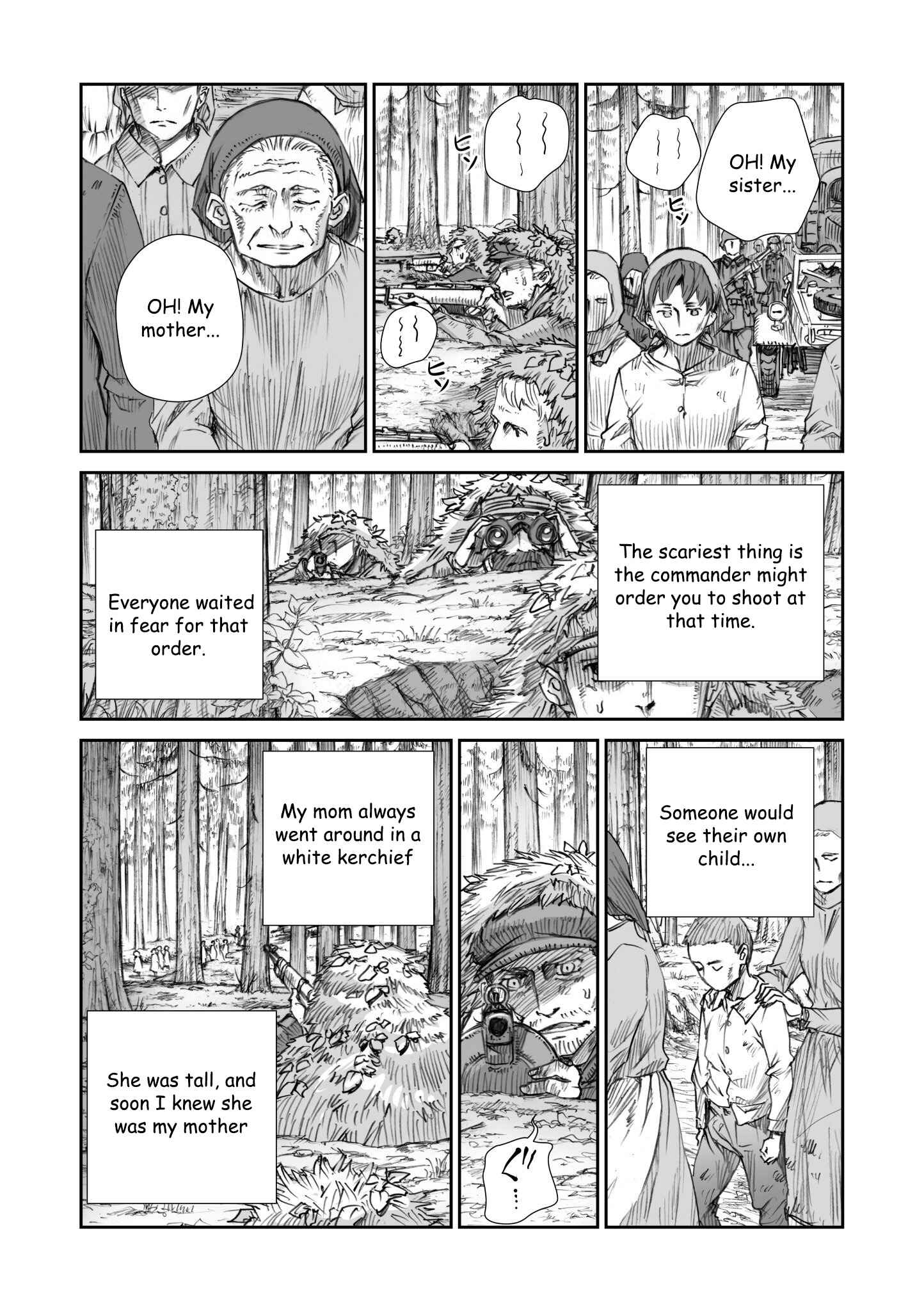 Page 4 Chapter 14 Sensou wa Onna no Kao wo Shiteinai