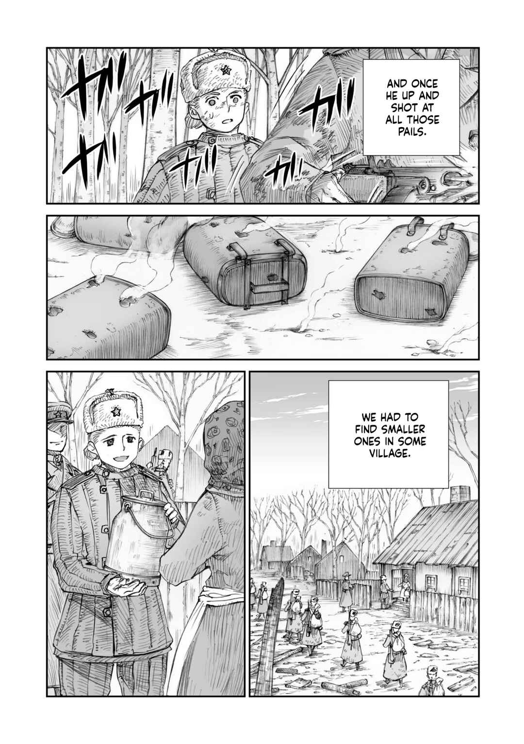 Page 9 Chapter 24.3 Sensou wa Onna no Kao wo Shiteinai