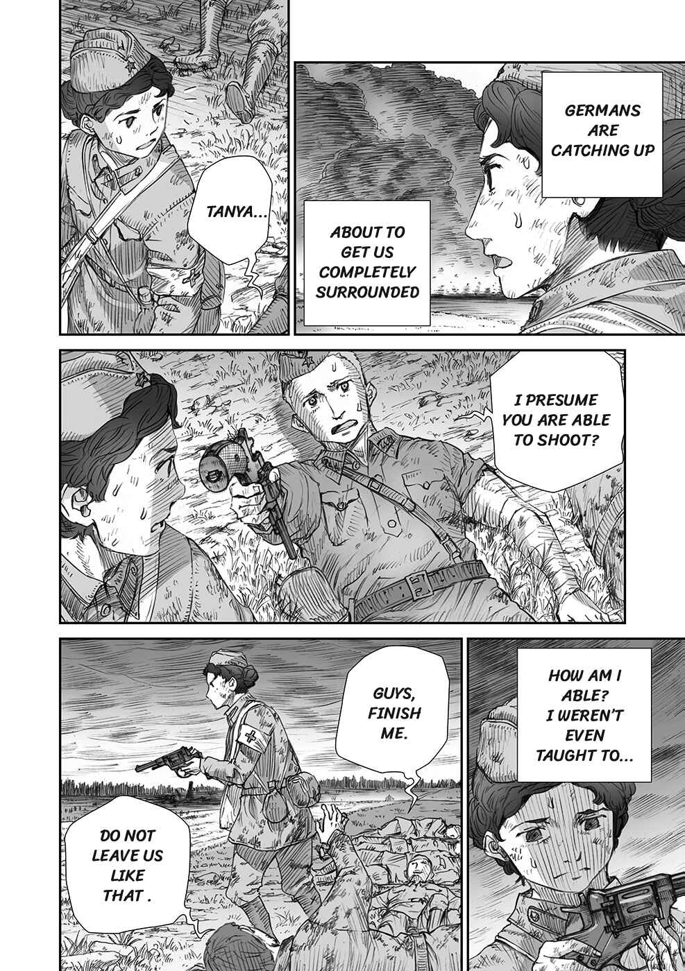 Page 12 Chapter 16 Sensou wa Onna no Kao wo Shiteinai