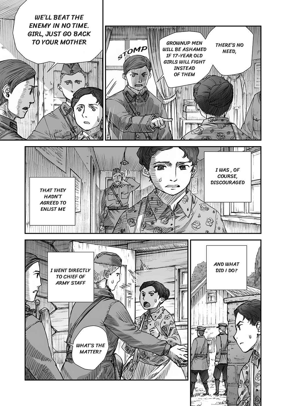 Page 3 Chapter 16 Sensou wa Onna no Kao wo Shiteinai