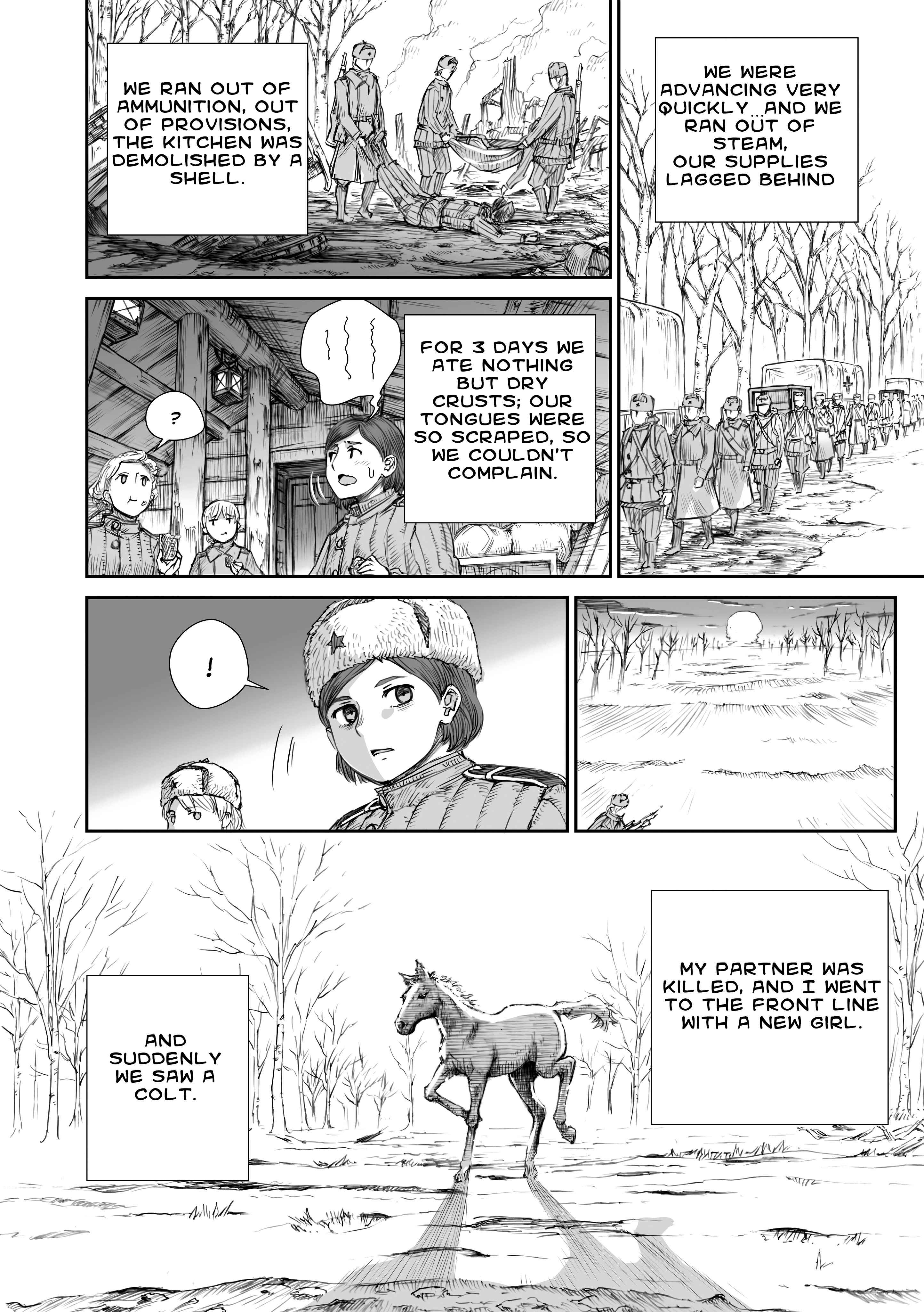 Page 16 Chapter 3 Sensou wa Onna no Kao wo Shiteinai