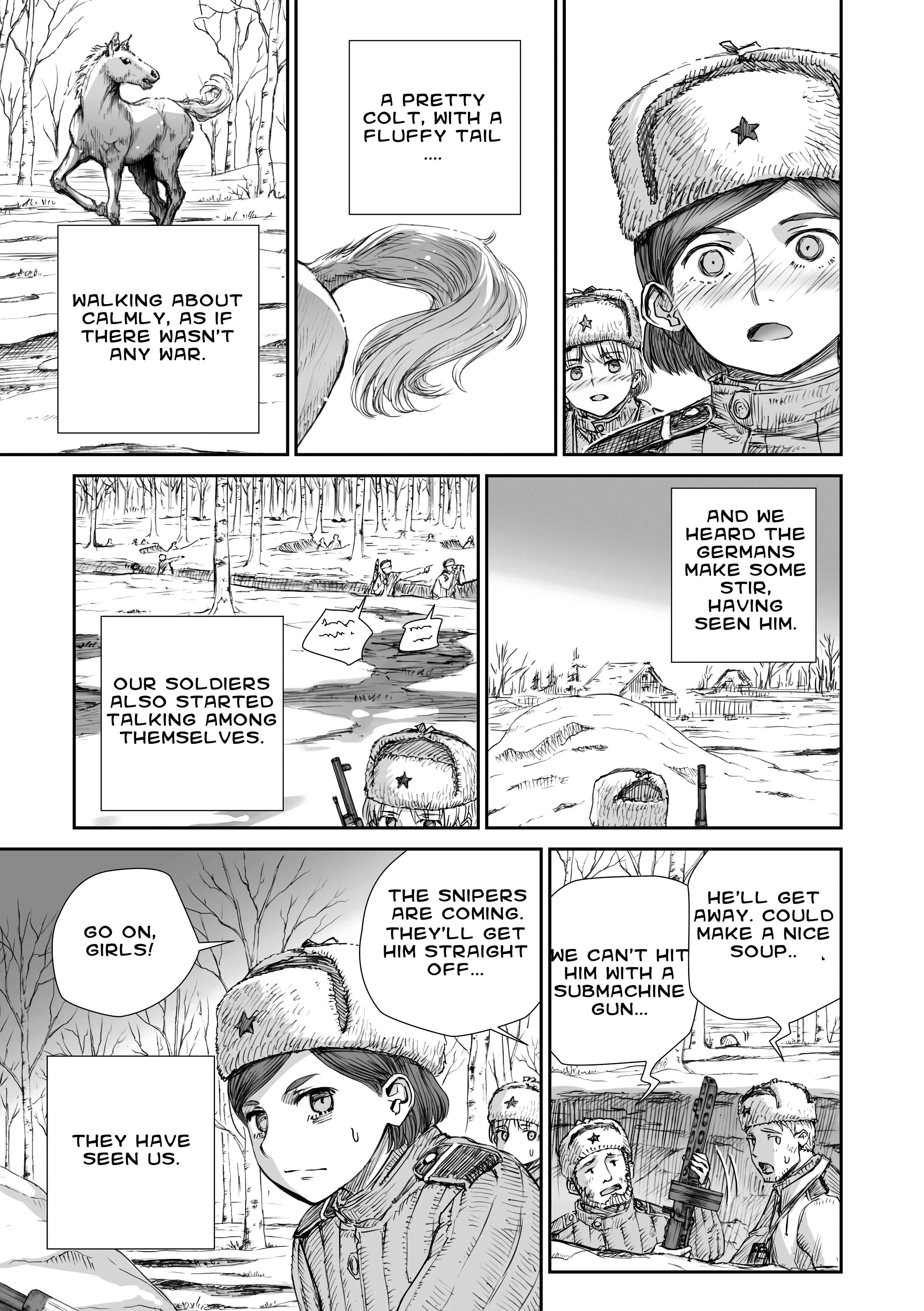 Page 17 Chapter 3 Sensou wa Onna no Kao wo Shiteinai