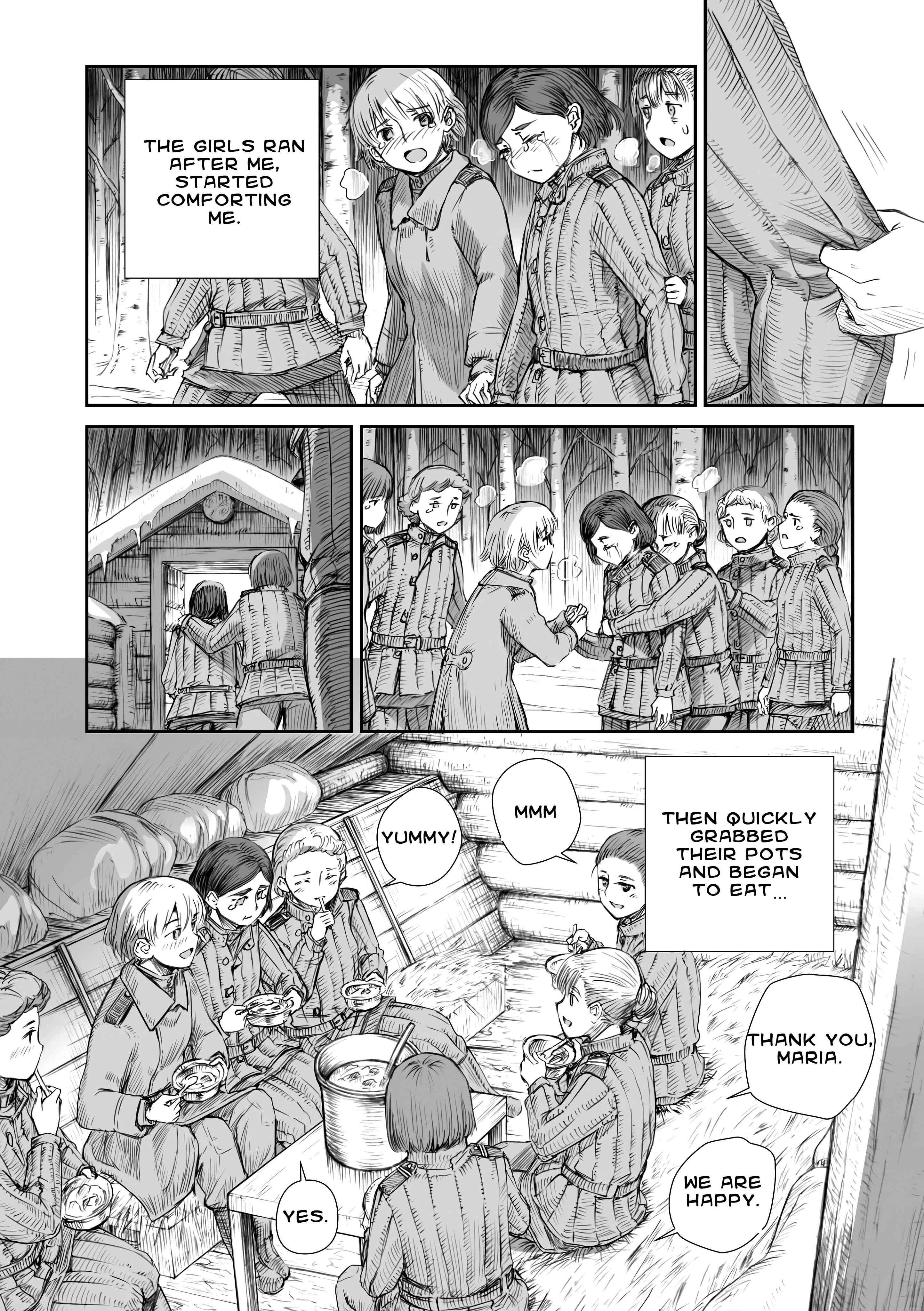 Page 22 Chapter 3 Sensou wa Onna no Kao wo Shiteinai