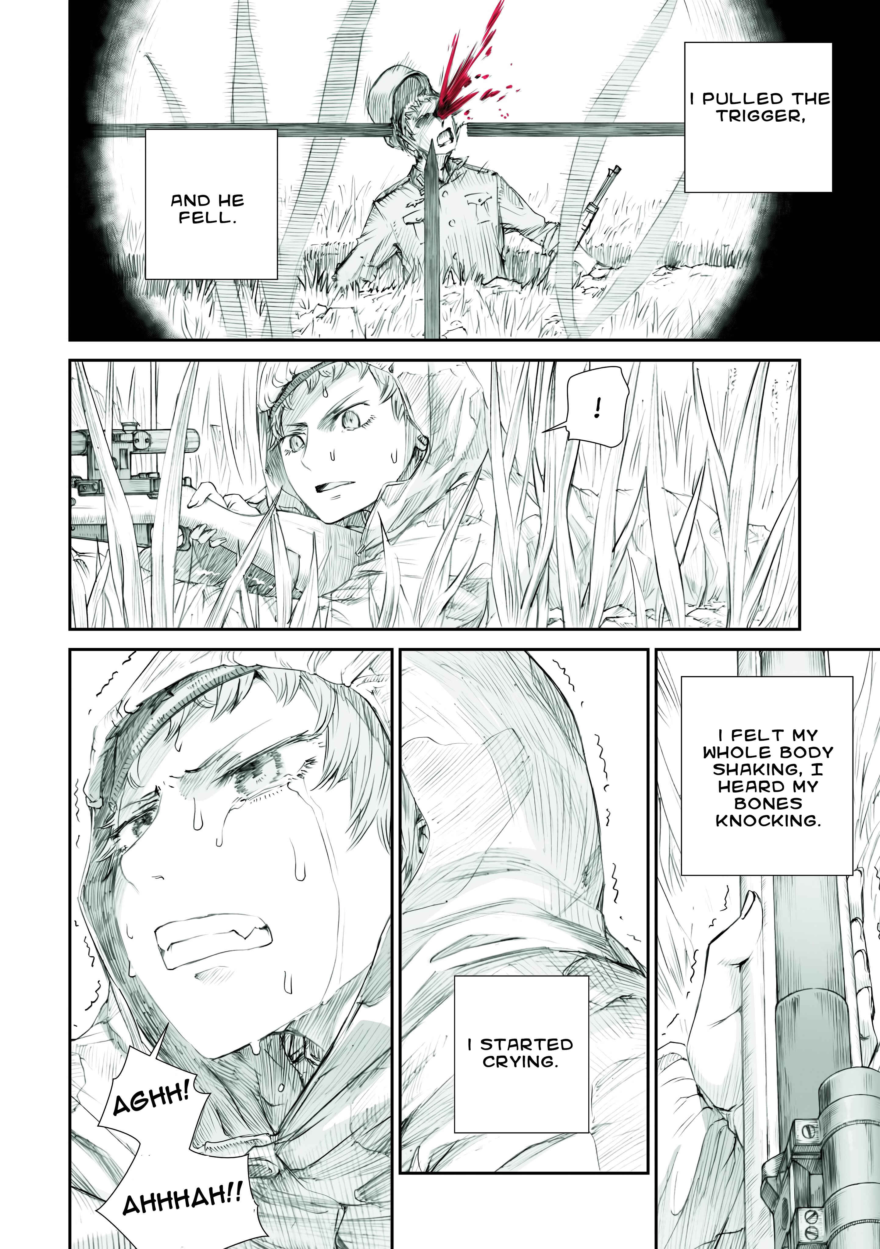 Page 4 Chapter 3 Sensou wa Onna no Kao wo Shiteinai
