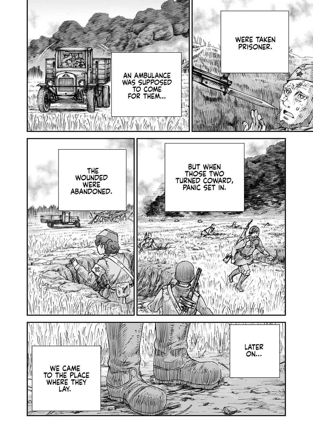 Page 10 Chapter 32.8 Sensou wa Onna no Kao wo Shiteinai