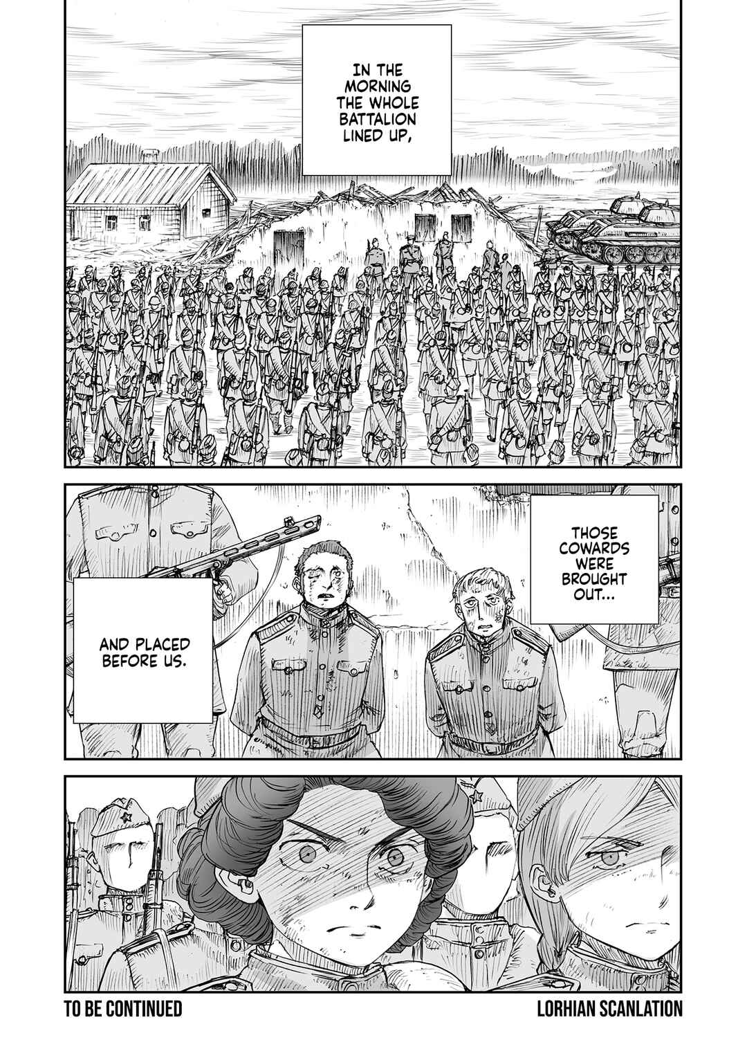 Page 12 Chapter 32.8 Sensou wa Onna no Kao wo Shiteinai