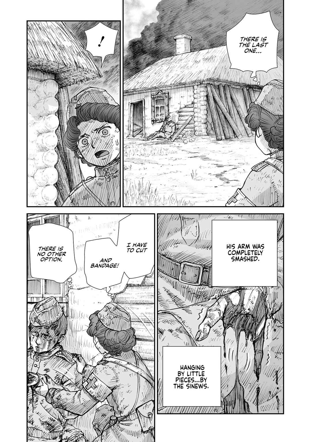 Page 4 Chapter 32.8 Sensou wa Onna no Kao wo Shiteinai