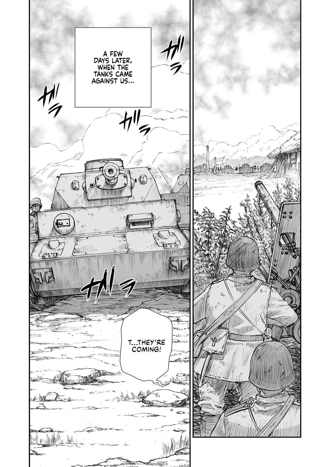 Page 7 Chapter 32.8 Sensou wa Onna no Kao wo Shiteinai