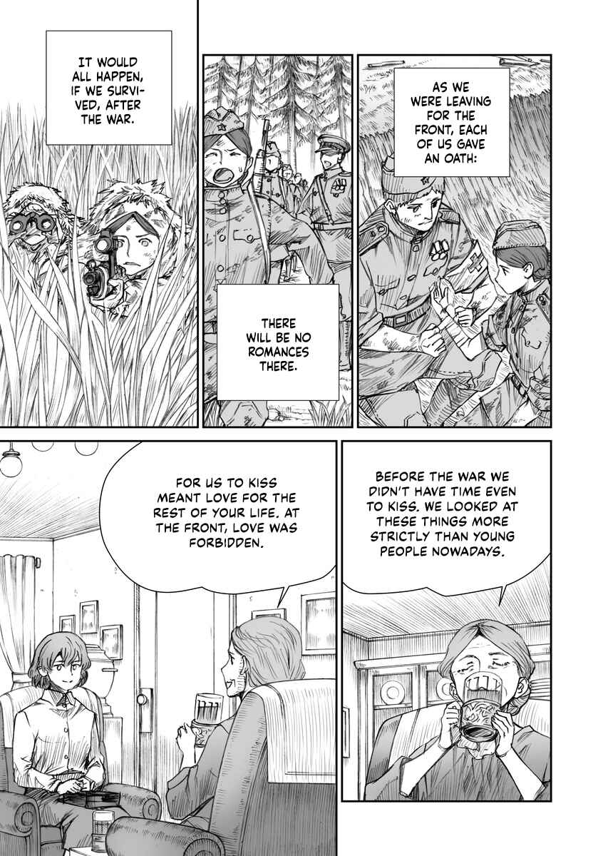 Page 13 Chapter 20 Sensou wa Onna no Kao wo Shiteinai