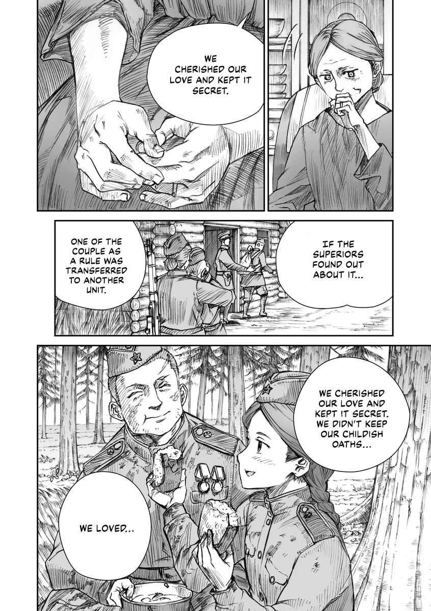 Page 14 Chapter 20 Sensou wa Onna no Kao wo Shiteinai