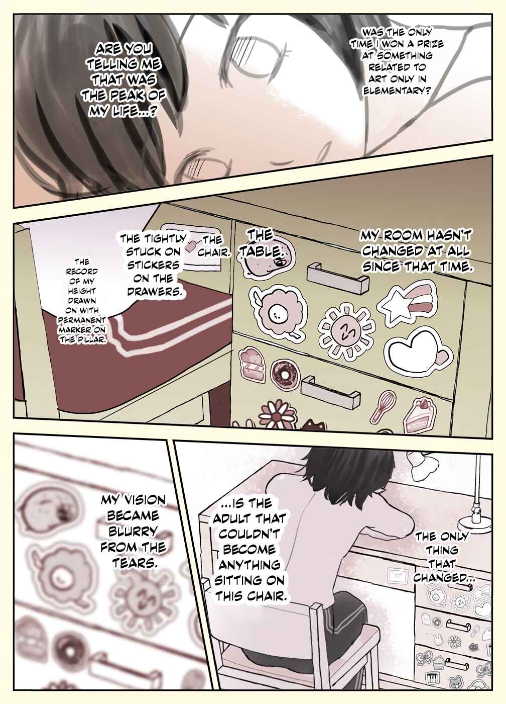 Page 4 Chapter 1 Essei Manga Matome ~30-nen Akiramezu ni Mangaka ni Natta Nīto no Ohanashi~