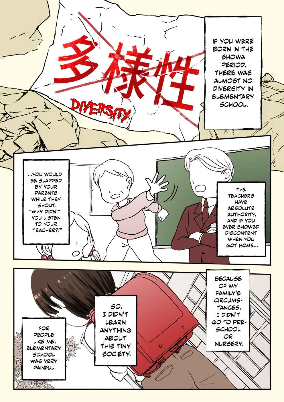 Page 1 Chapter 3 Essei Manga Matome ~30-nen Akiramezu ni Mangaka ni Natta Nīto no Ohanashi~