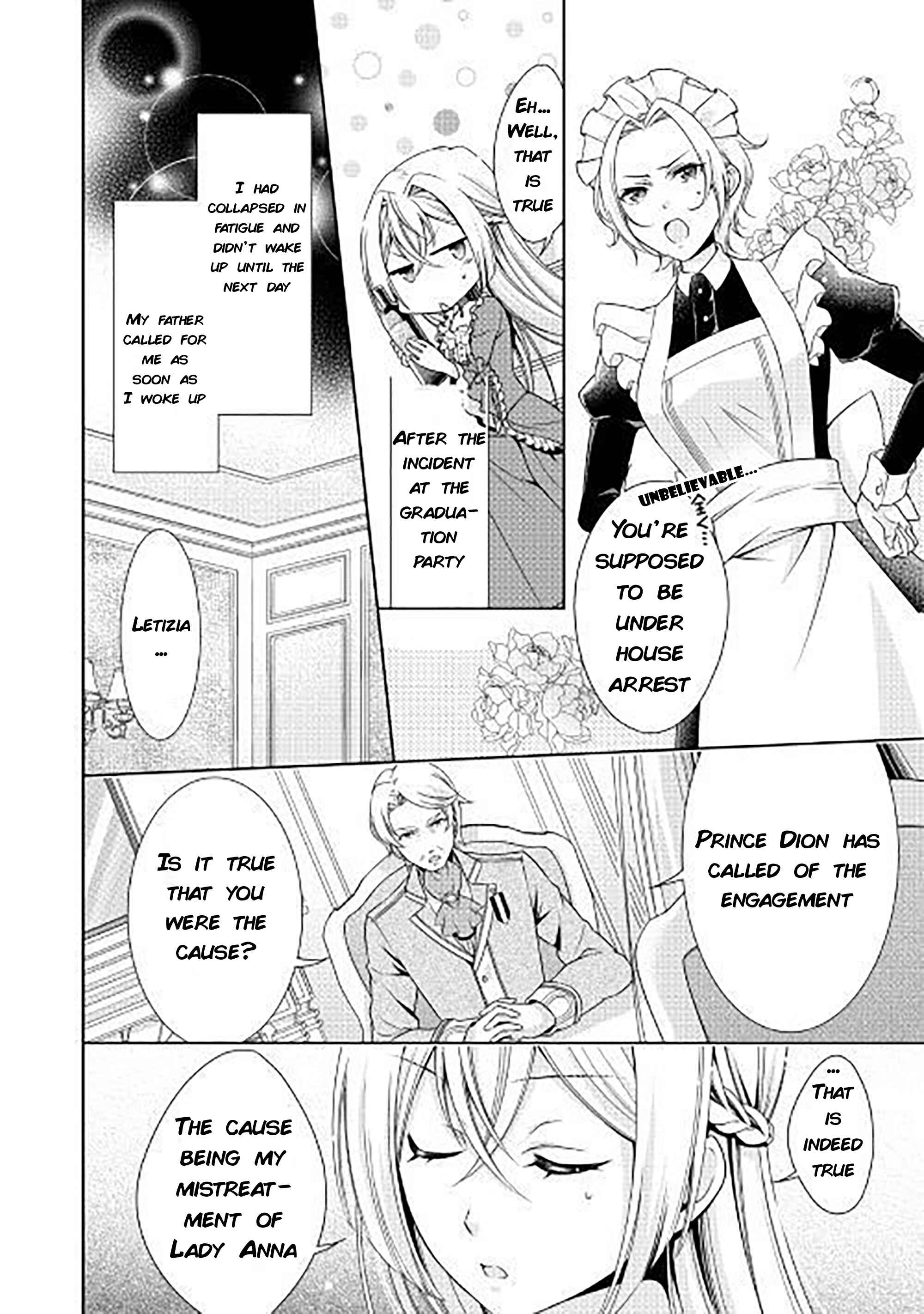 Page 4 Chapter 2 The Villainess with Special Circumstances