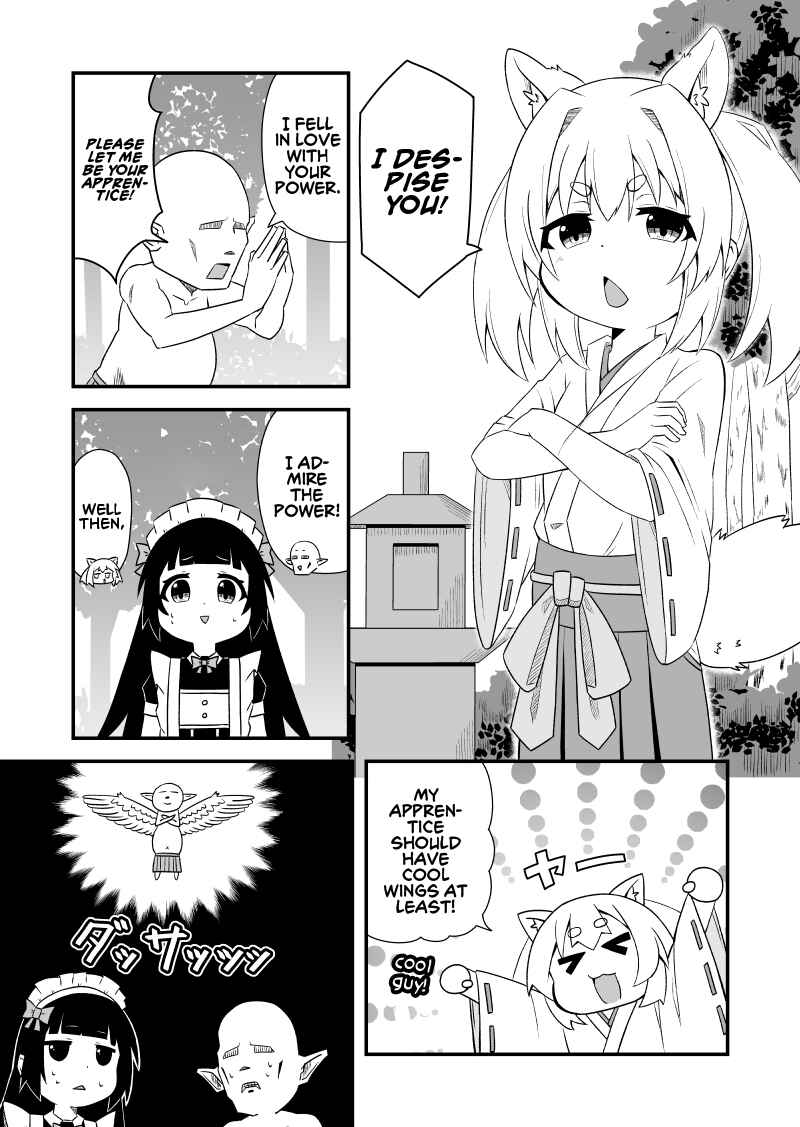 Page 1 Chapter 3 Kemomimi Miko-san