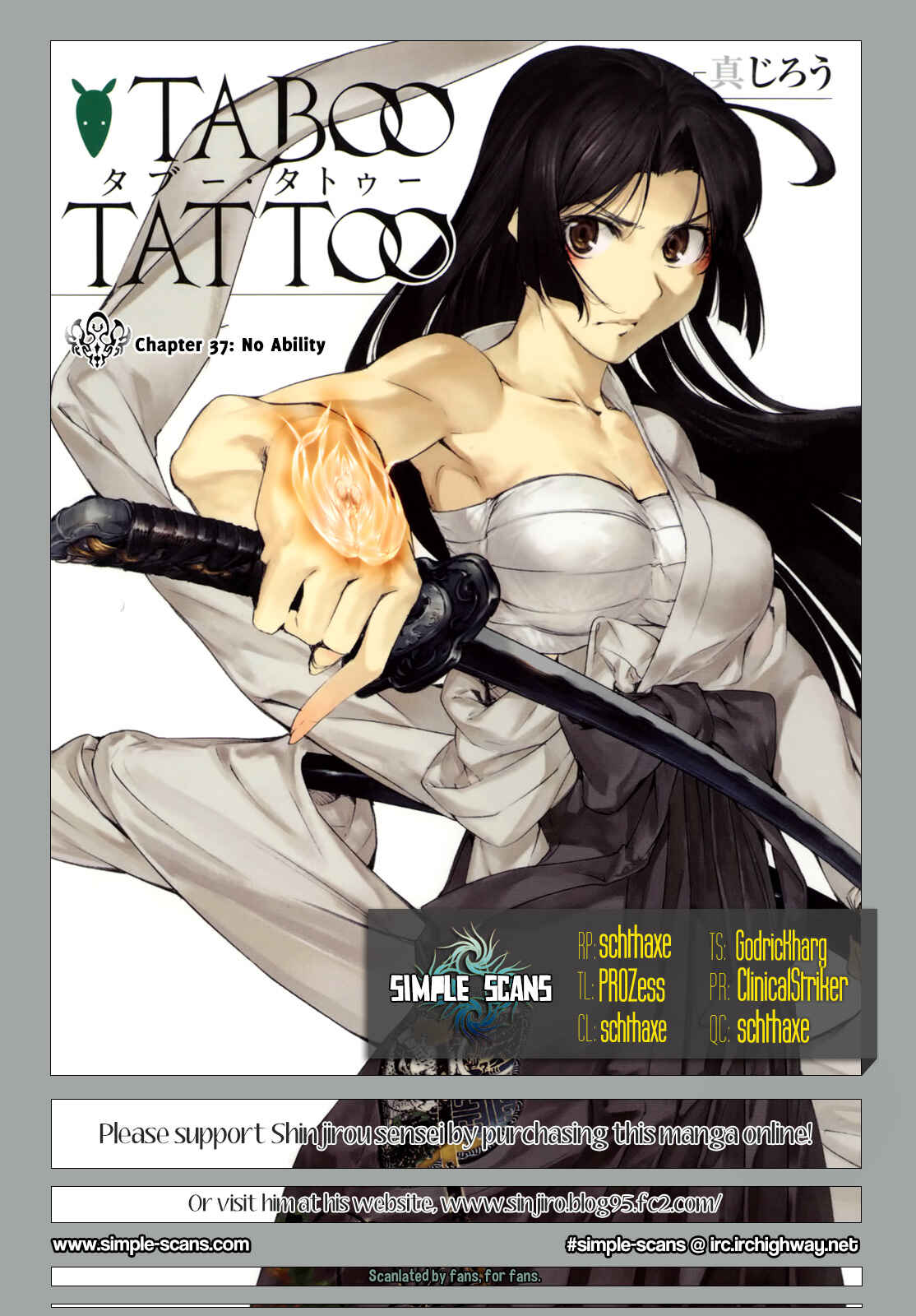 Page 1 Chapter 37 Taboo-Tattoo