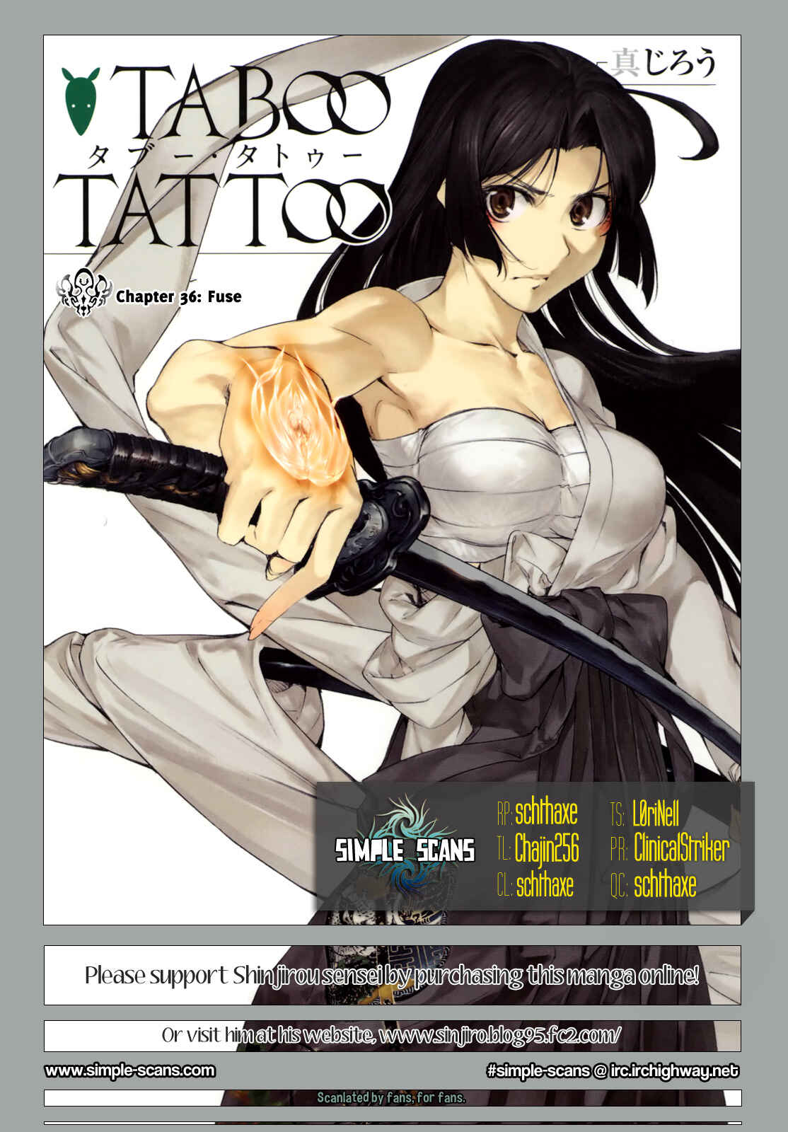 Page 1 Chapter 36 Taboo-Tattoo