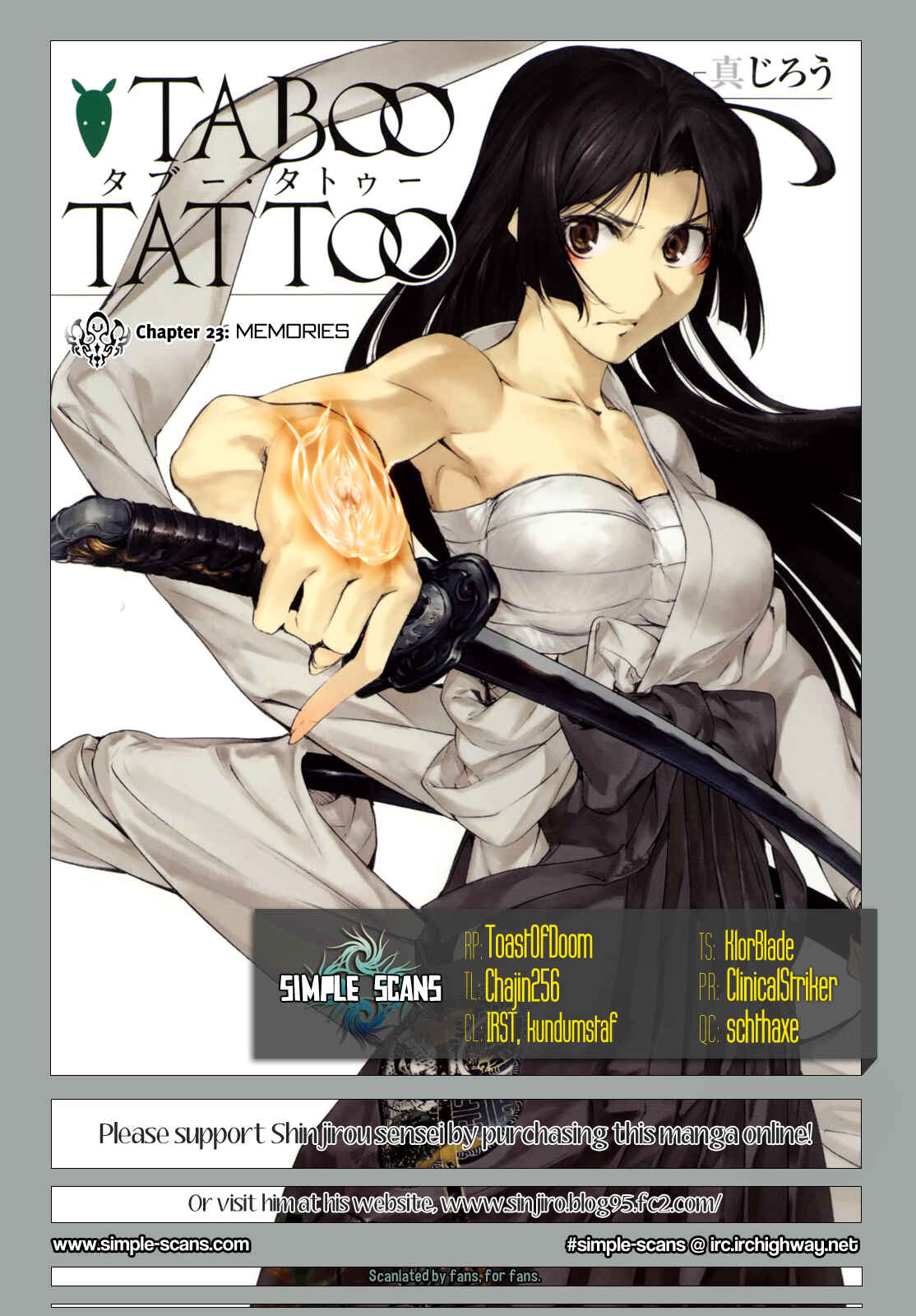 Page 30 Chapter 23 Taboo-Tattoo