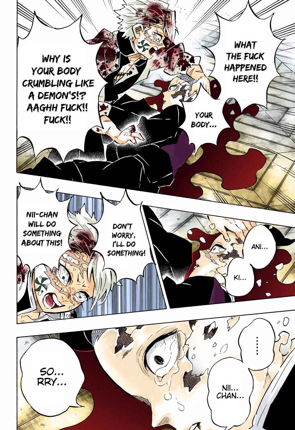 Page 14 Chapter 179 Demon Slayer: Kimetsu no Yaiba (Official Colored)
